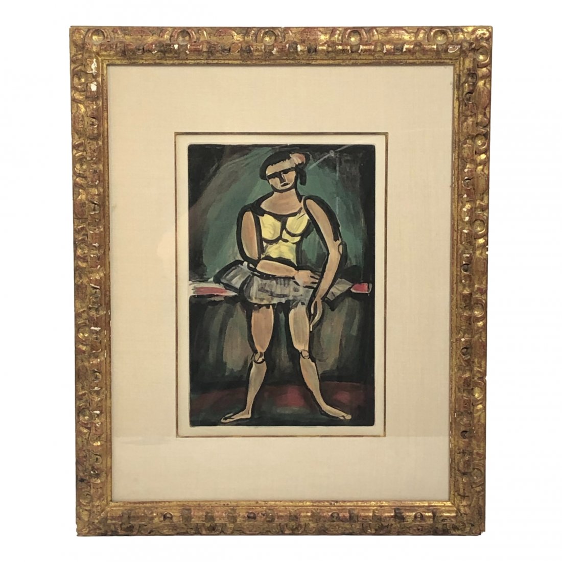 Georges Rouault 1887-1958 Dancer Aquatint Etching (1 of 2)