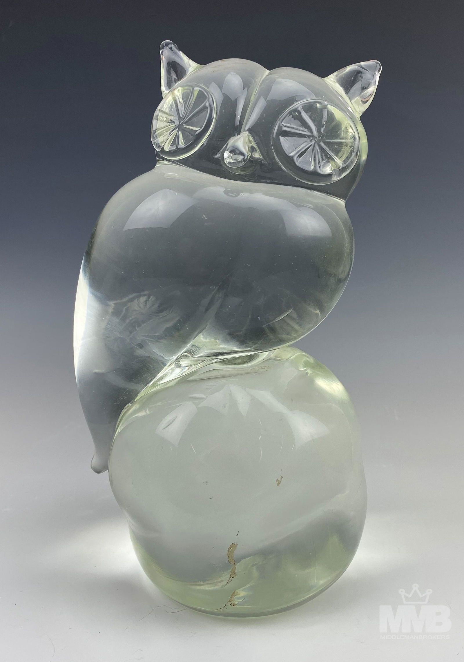 Renato Anatra Murano Art Glass Owl Art Sculpture (1 of 5)