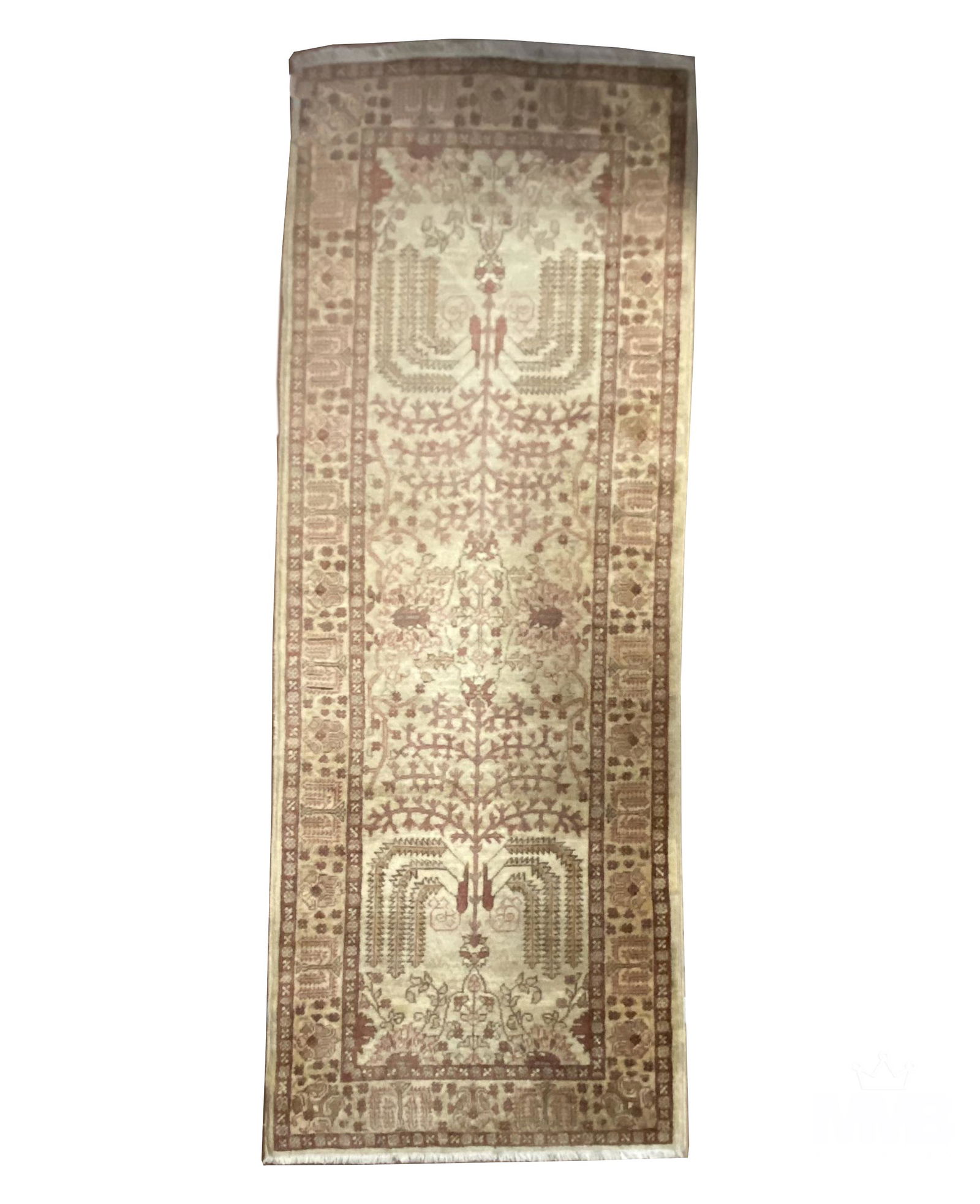Oriental Persian 87" X 32" Fine Woven Runner Rug (1 of 3)