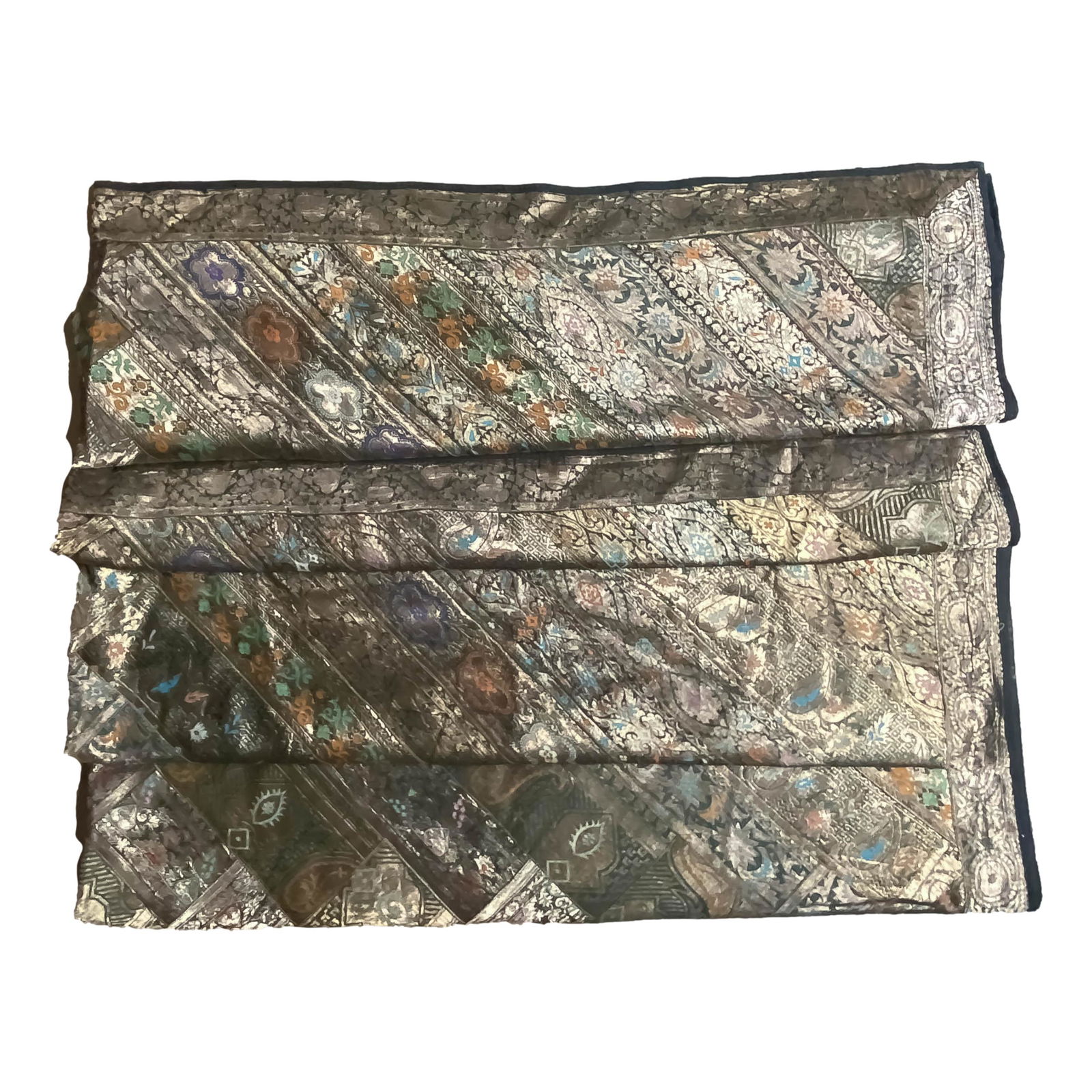 Fine Quality Silk Thread Oriental 100" Bed Panel (1 of 3)