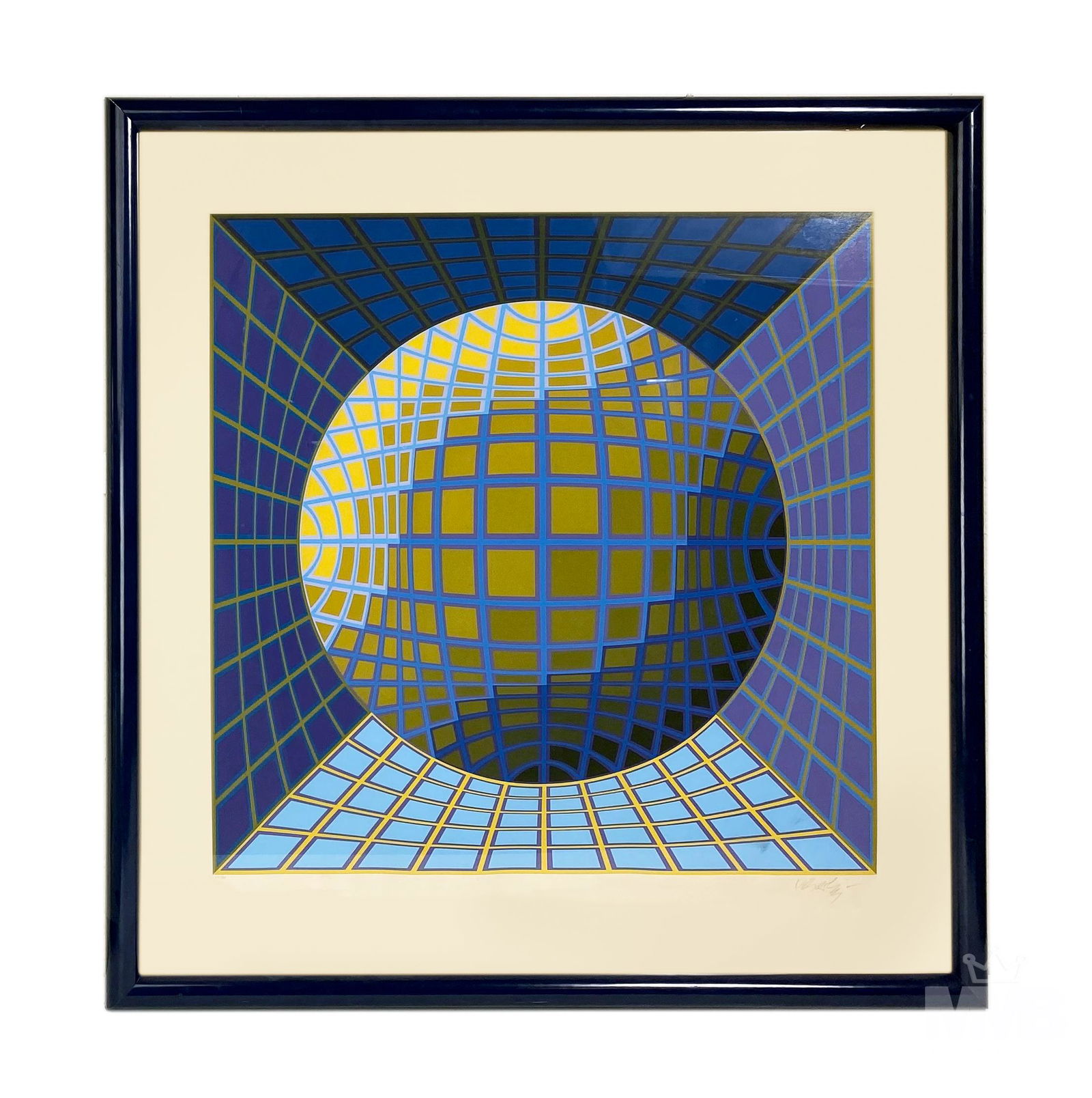 Victor Vasarely Geometric Op Art L/E Serigraph (1 of 6)