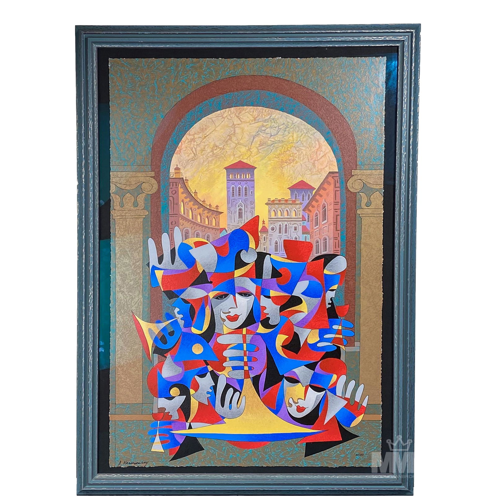 Anatol Krasnyansky (b.1930) LE Abstract Serigraph (1 of 6)