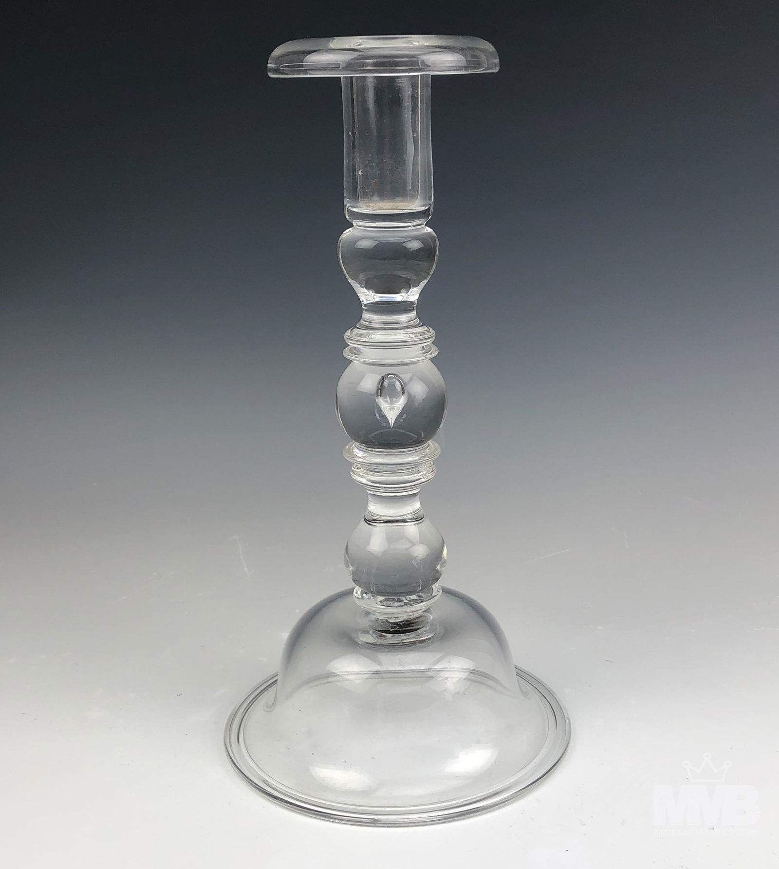 Large 10.25" Steuben Baluster Teardrop Candlestick (1 of 5)