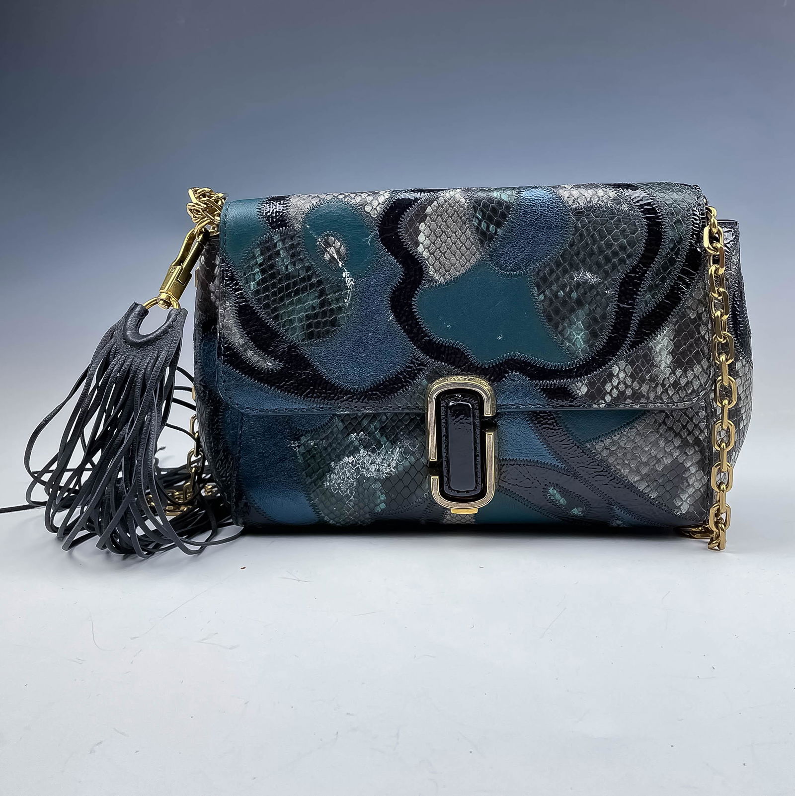Marc Jacobs Women's Snake Patchwork Shoulder Bag (1 of 3)