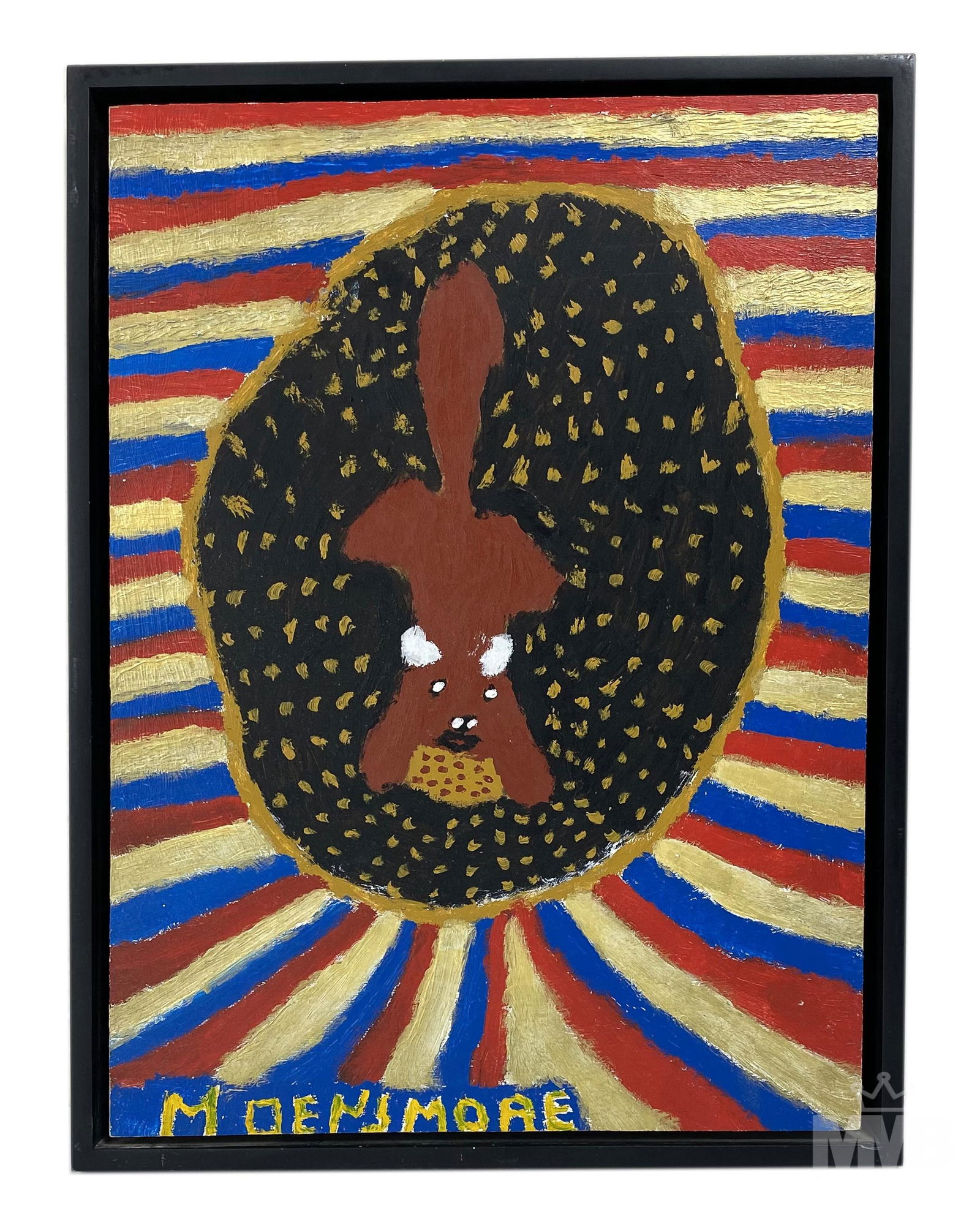 Merrill Densmore Naive Folk Art Animal Painting (1 of 5)