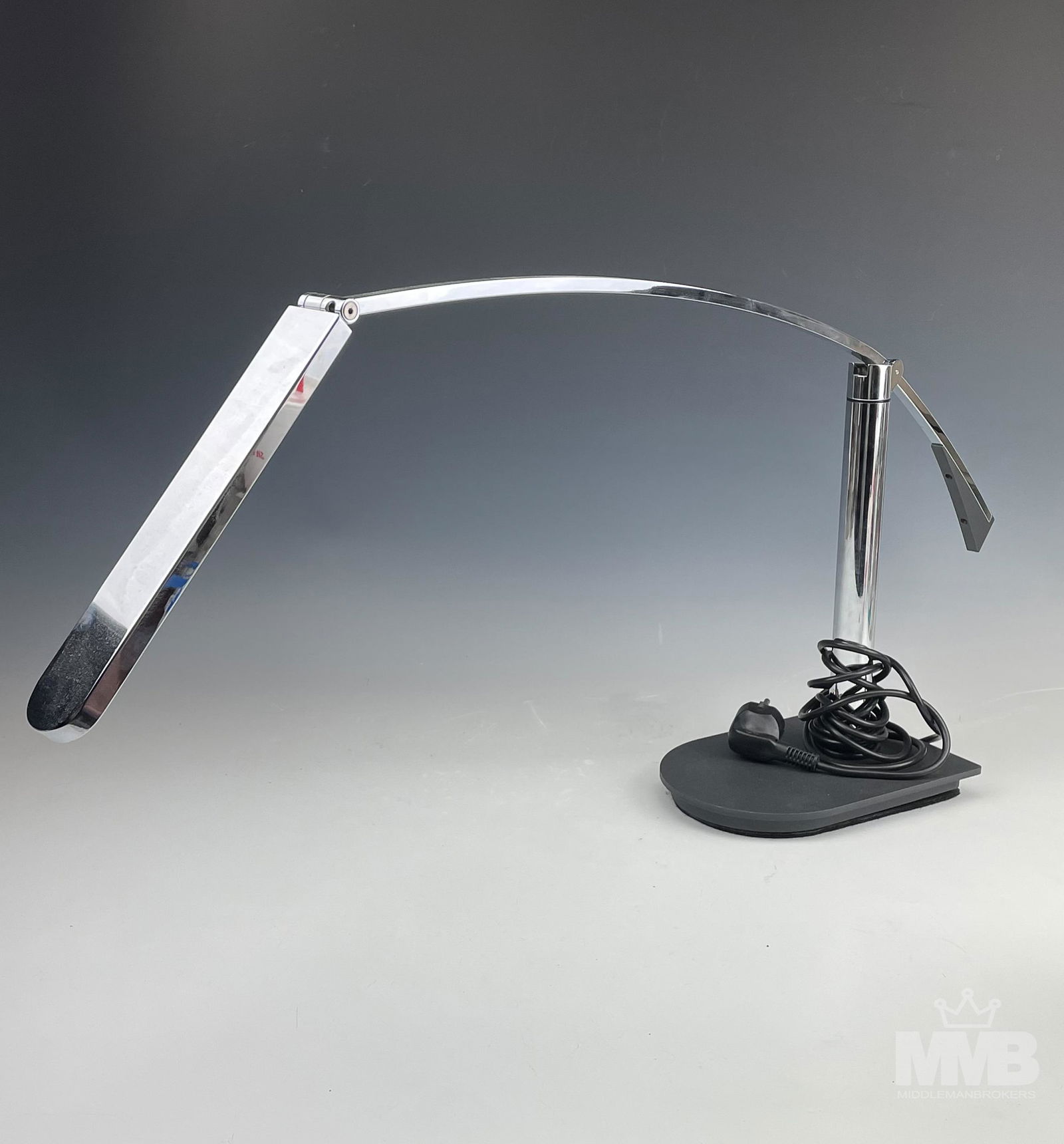 Mid Century Modern Sische Light Chrome Desk Lamp (1 of 4)