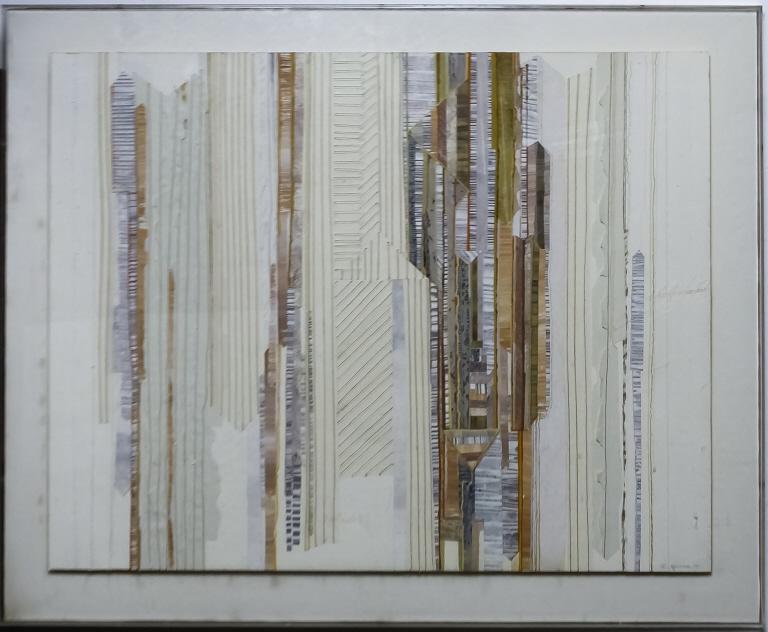 Robert Quijada Abstract Mixed Media Art Painting (1 of 5)