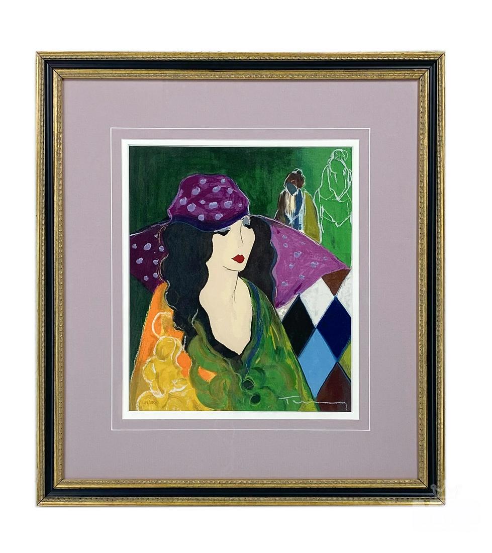 Itzchak Tarkay (1935-1912) Impressionism Serigraph (1 of 6)