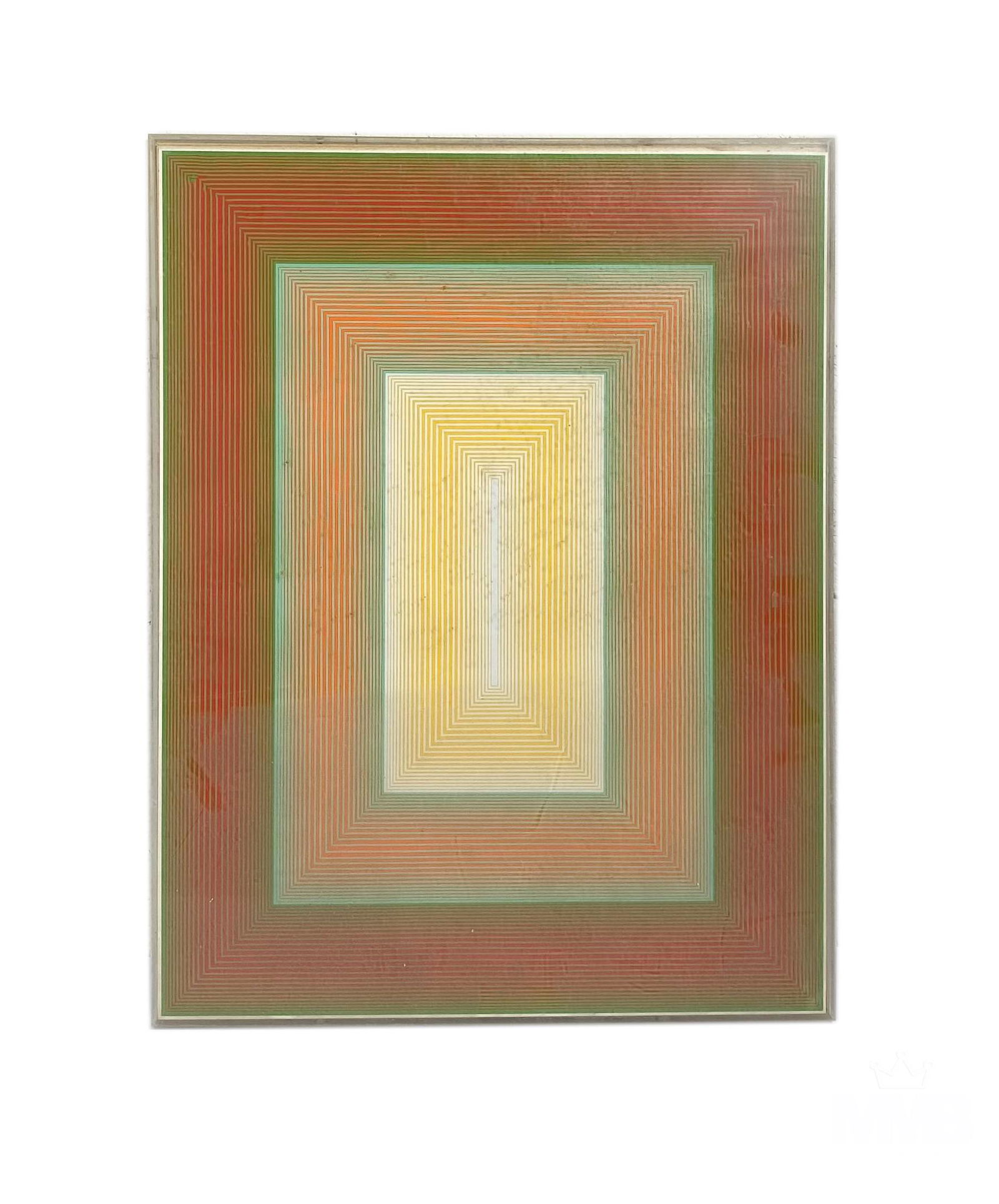 Richard Anuszkiewicz (b1930) Optical Art Serigraph (1 of 5)