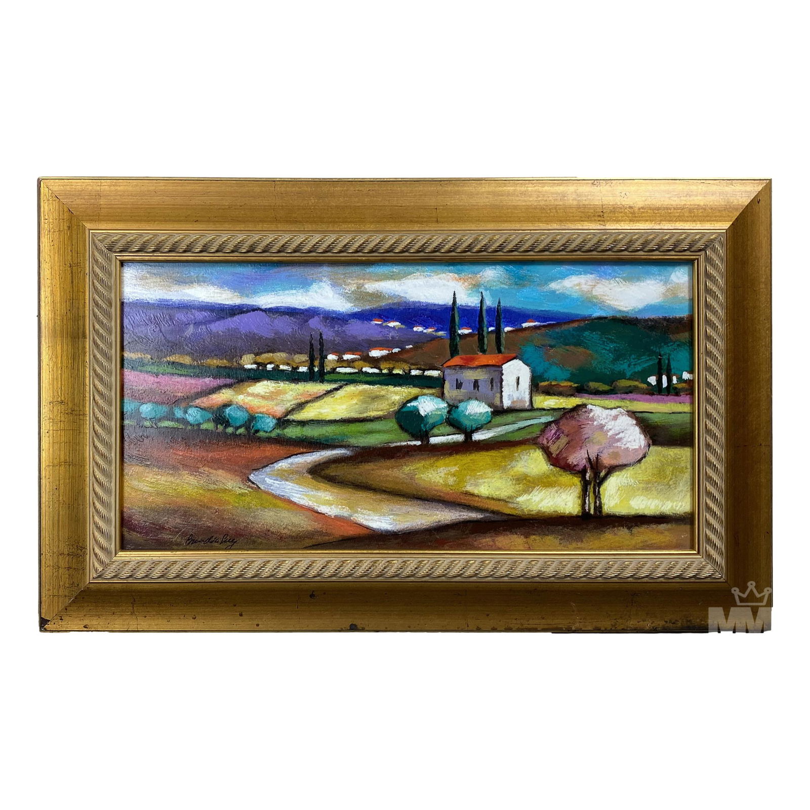 Slava Brodinsky Mixed Media Landscape Serigraph (1 of 5)