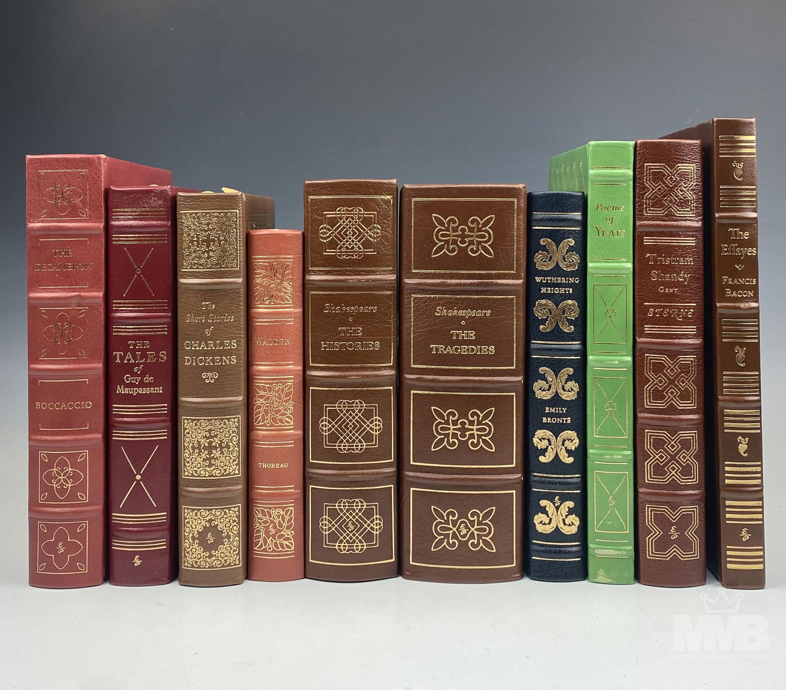 Collection of 10 Easton Press Leather Bound Books (1 of 6)