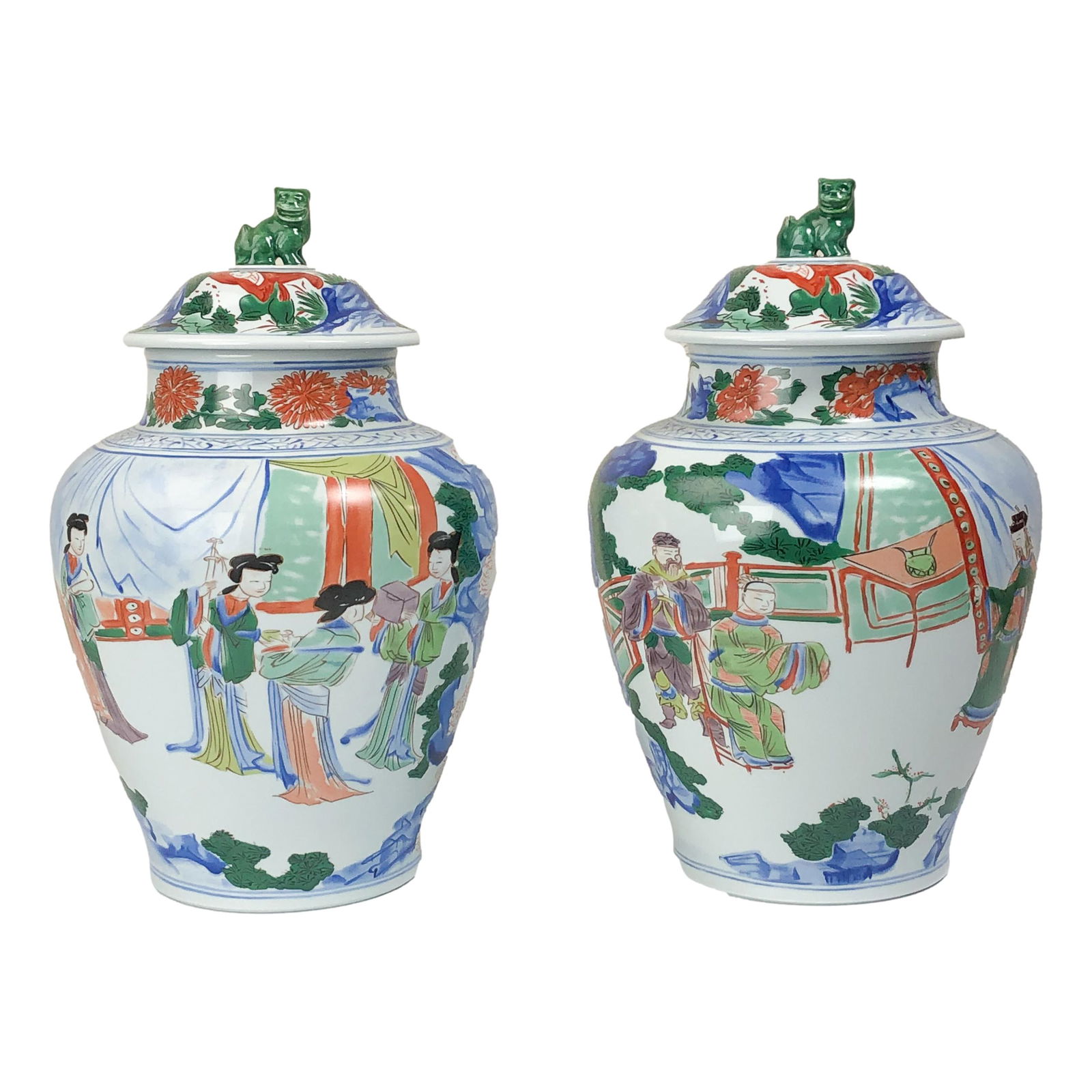 Mottahedeh Nelson Rockefeller Chinese Temple Jars (1 of 6)