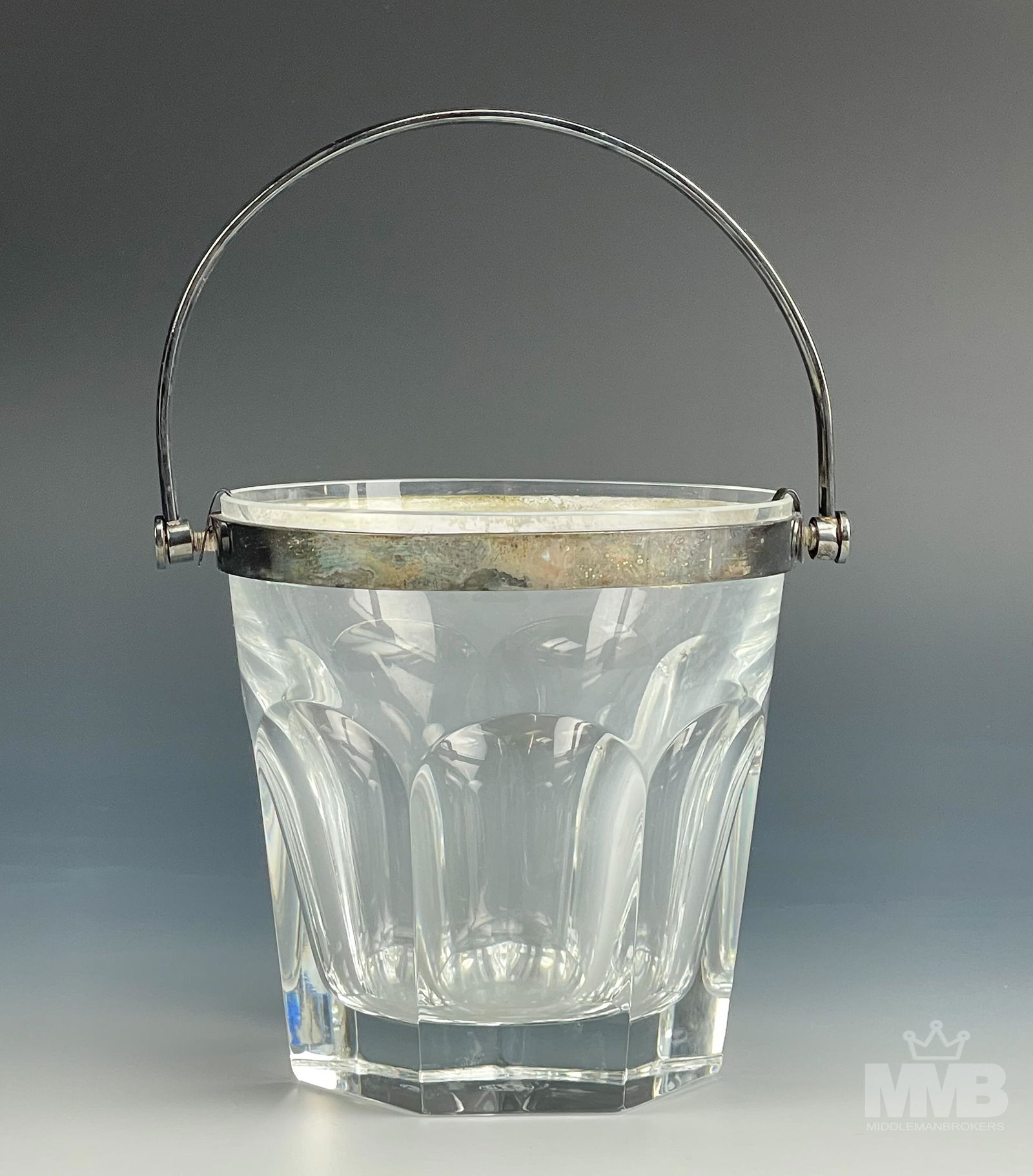 Baccarat French Crystal Bar Barware 4" Ice Bucket (1 of 4)