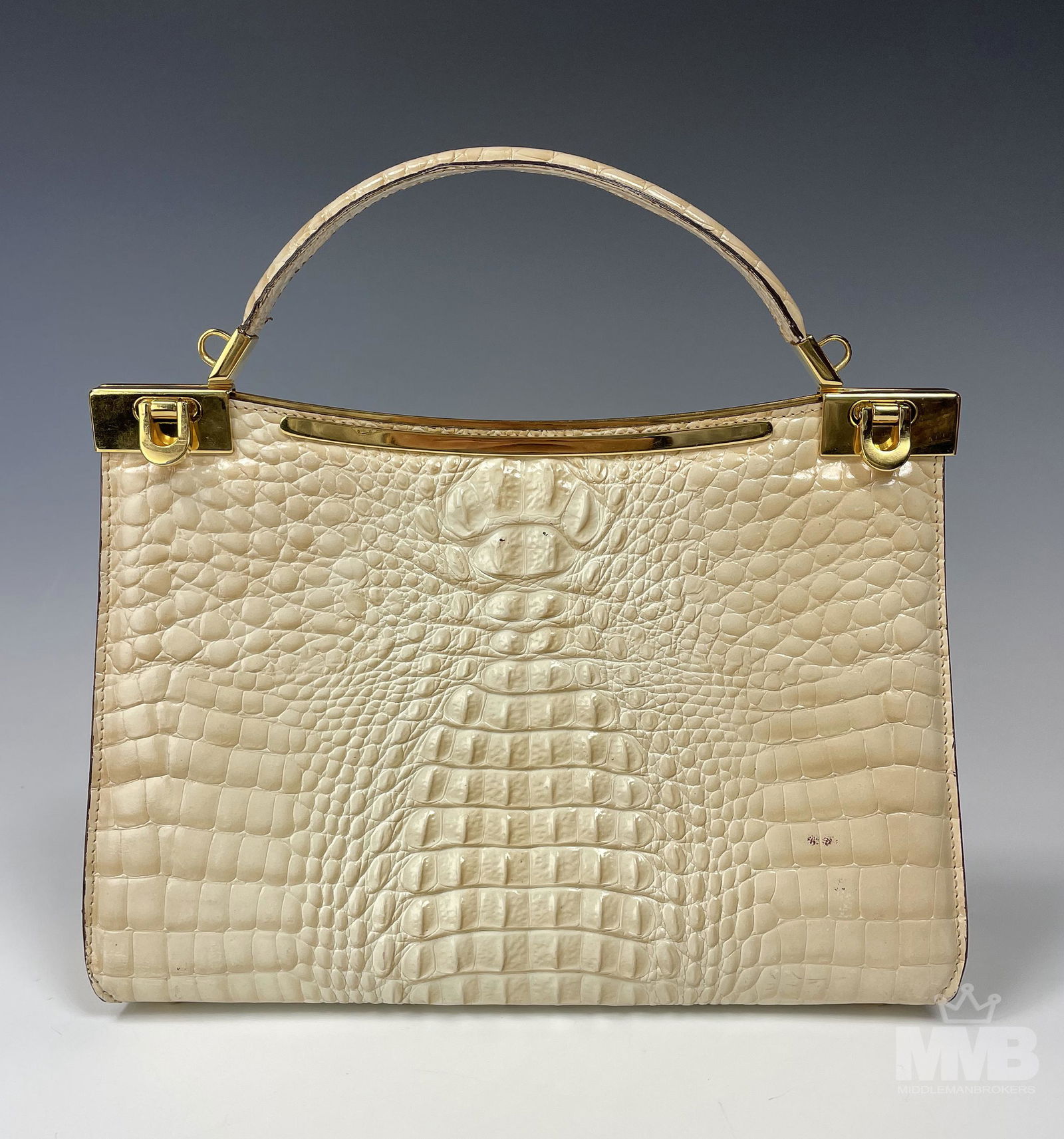 Retta Wolff Alligator Leather Designer Bag Handbag (1 of 7)