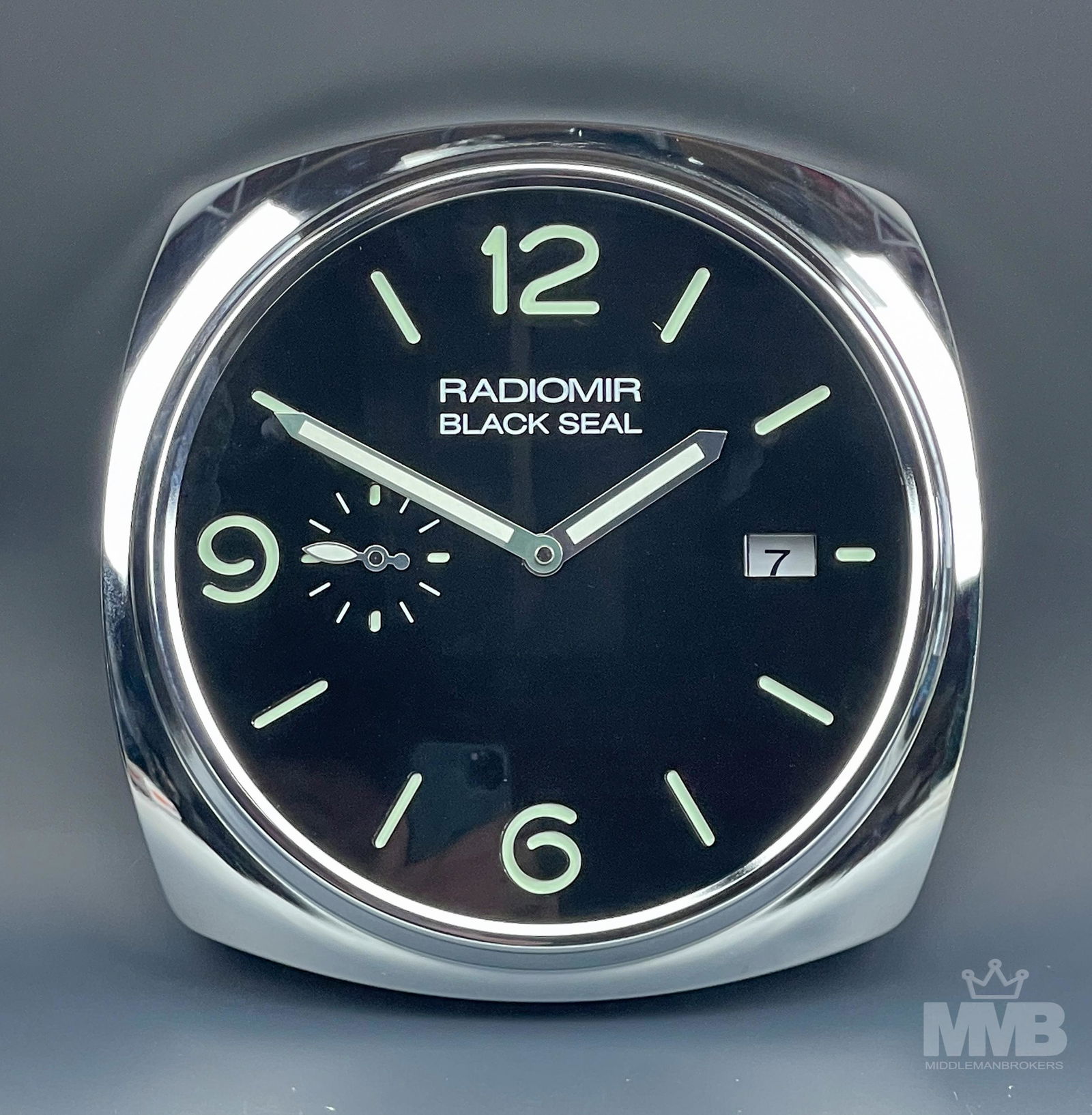 Panerai Radiomir Black Seal Watch Dealers Clock (1 of 3)