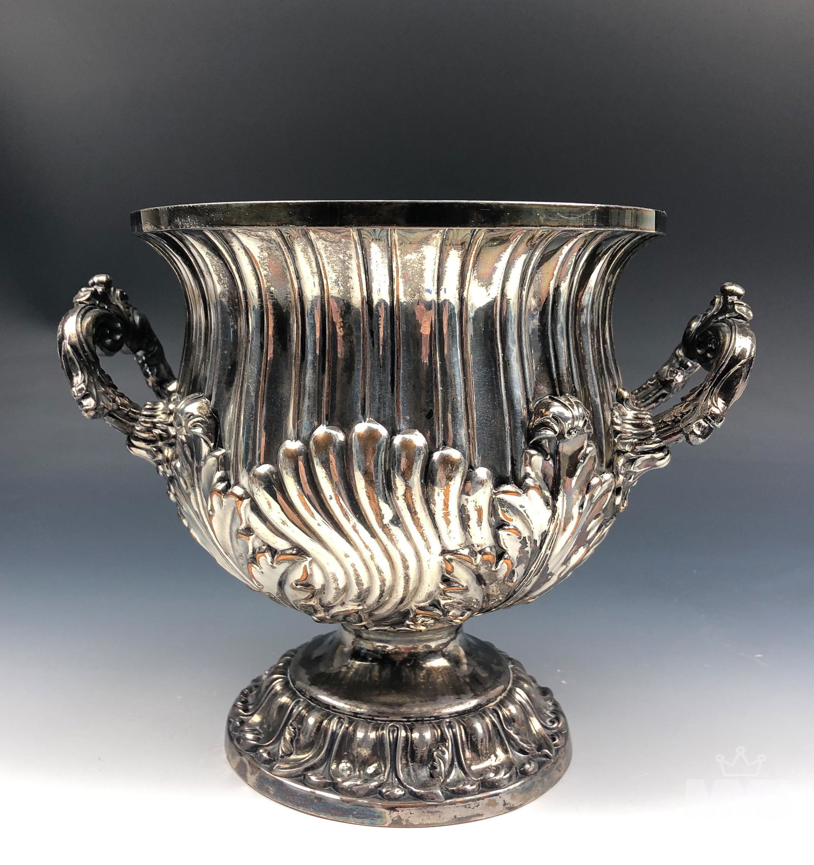 Art Deco Silver Plate Champagne Ice Cooler Bucket (1 of 5)