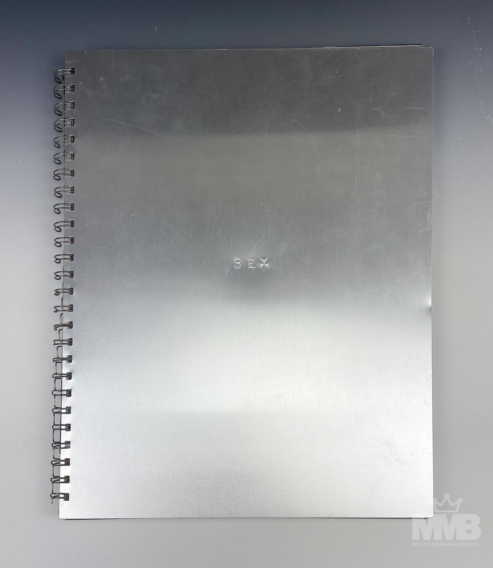 Madonna Sex Art Photo Book Aluminum Spiral Bound (1 of 5)