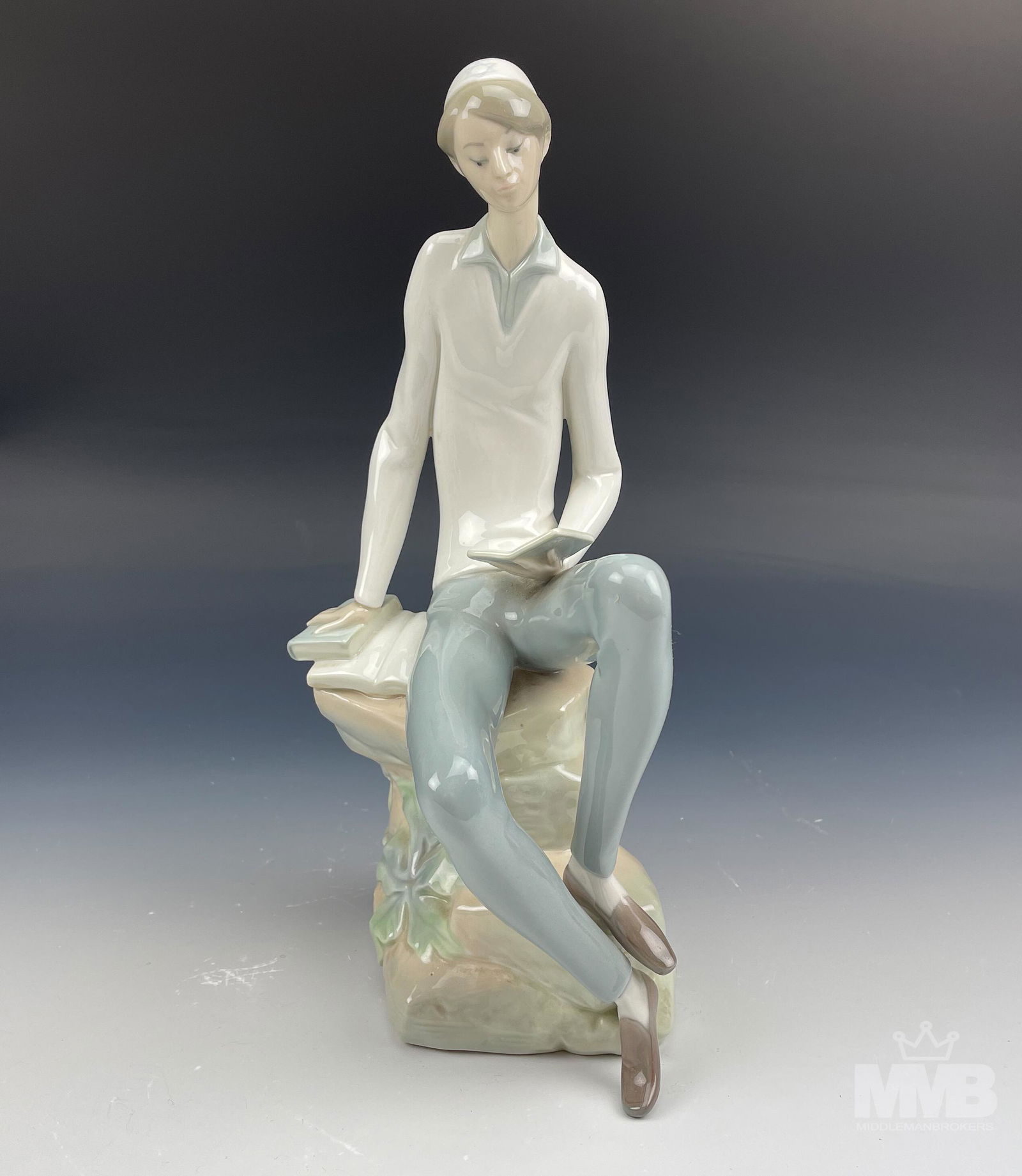 Lladro Hebrew Student # 4684 Porcelain Figurine (1 of 5)