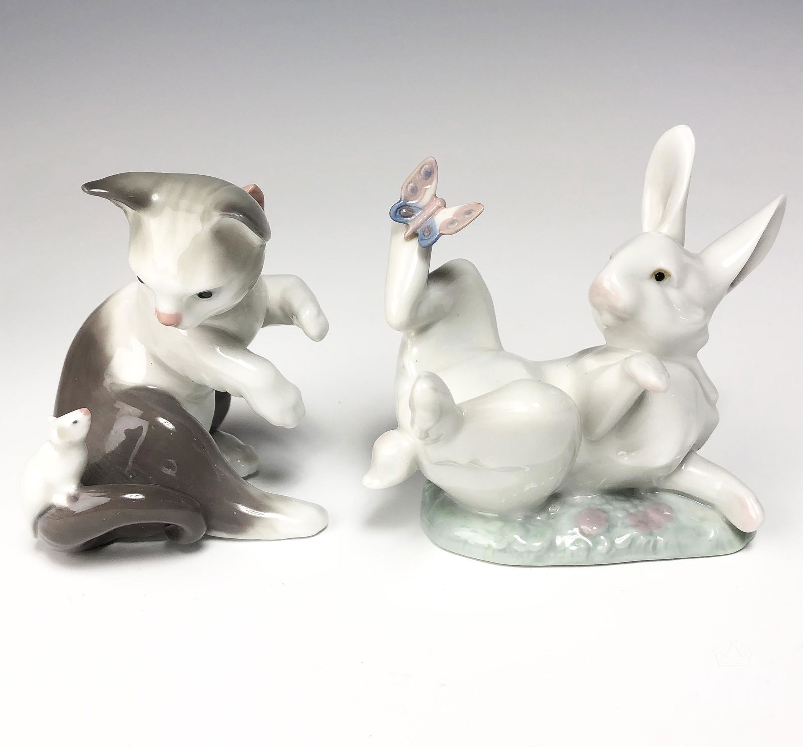 Lladro That Tickles & Cat Mouse Porcelain Figurine (1 of 5)