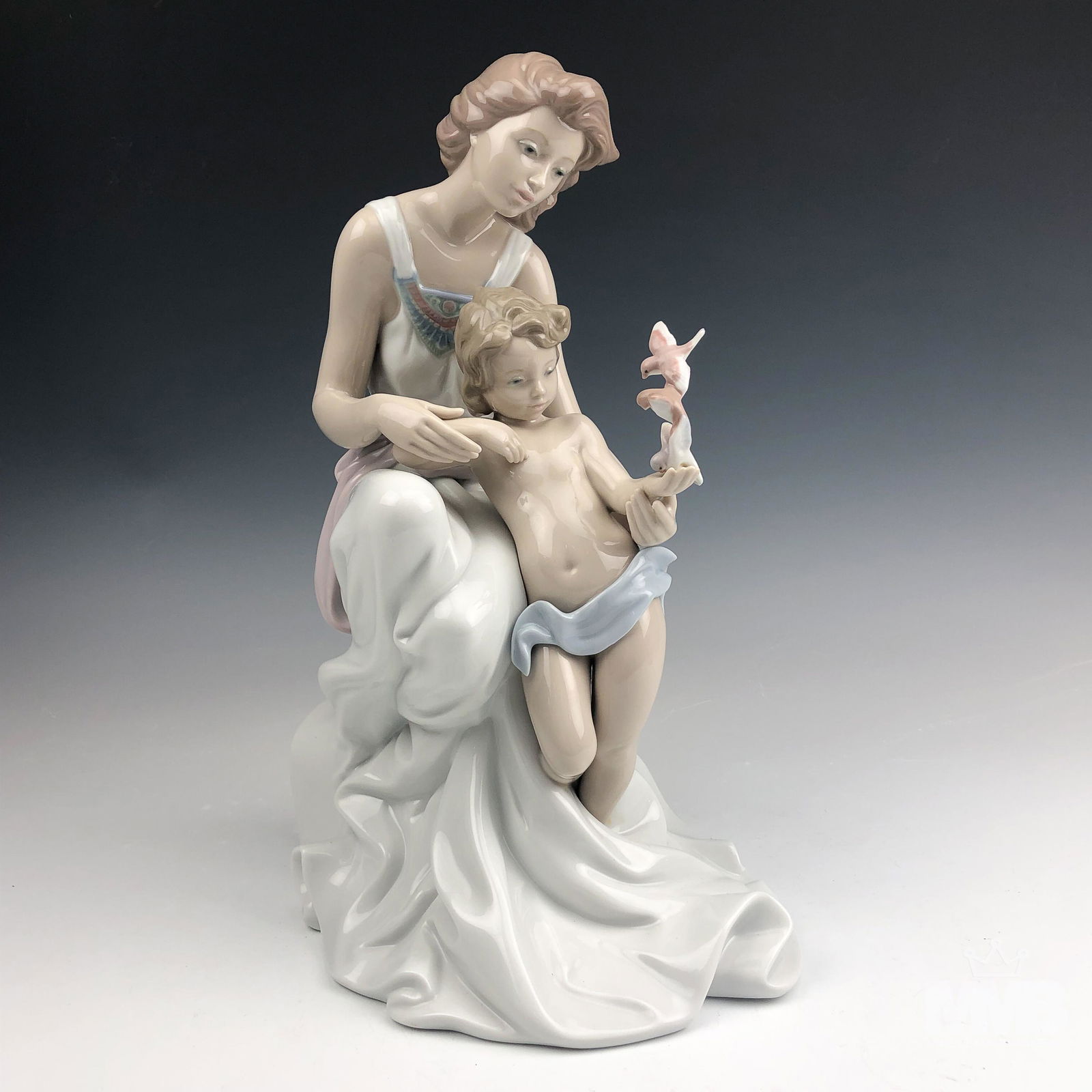 Lladro Where Love Begins 7649 Mother Baby Figurine (1 of 5)