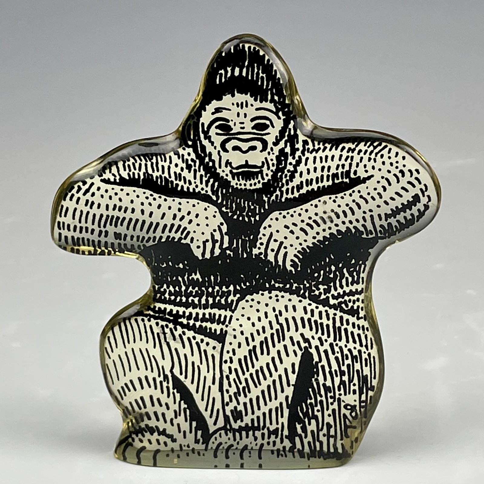 Abraham Palatnik Lucite Op Art Gorilla Sculpture (1 of 5)