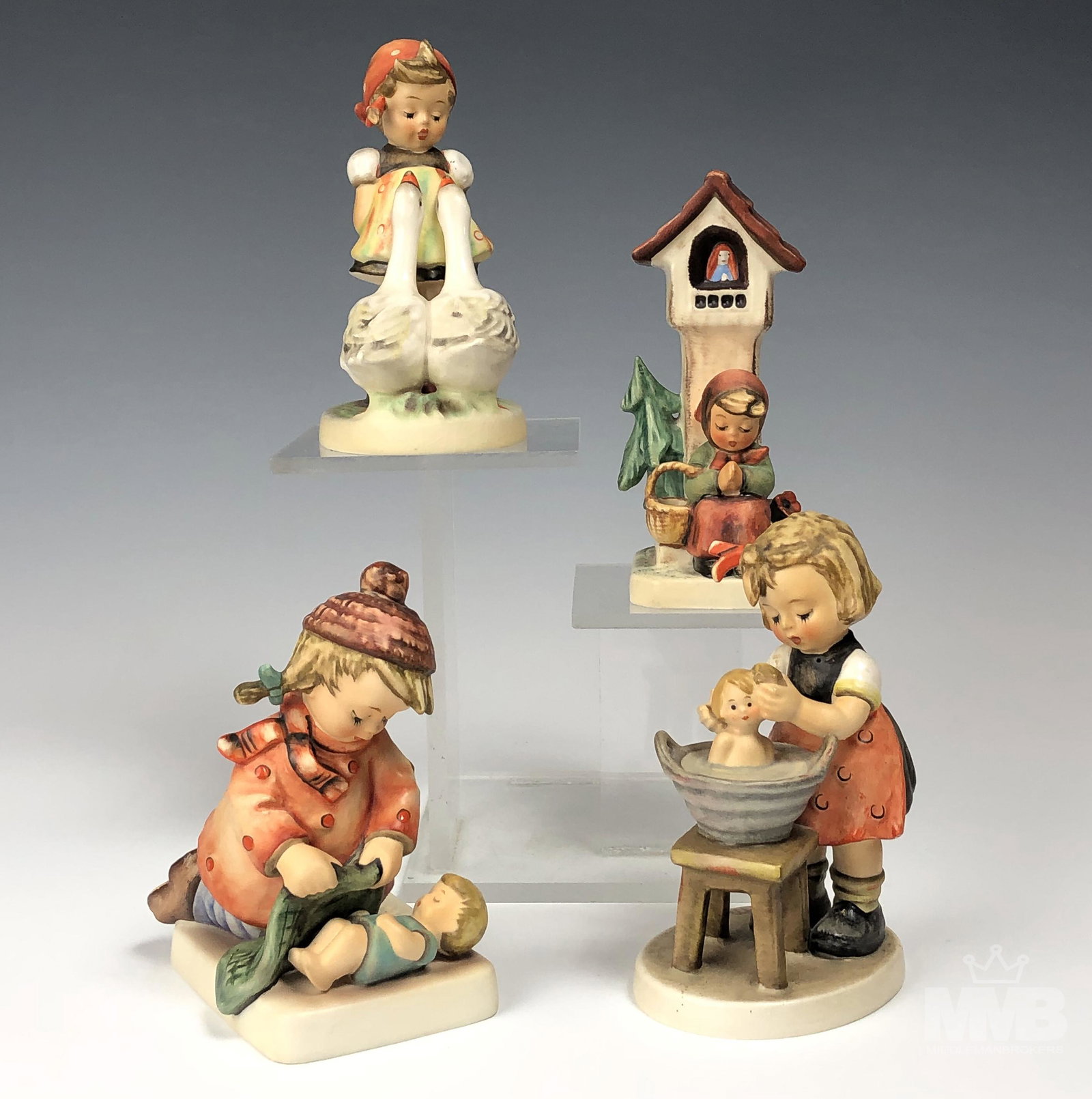 Estate Collection 4 Hummel German Ceramic Figurine (1 of 10)