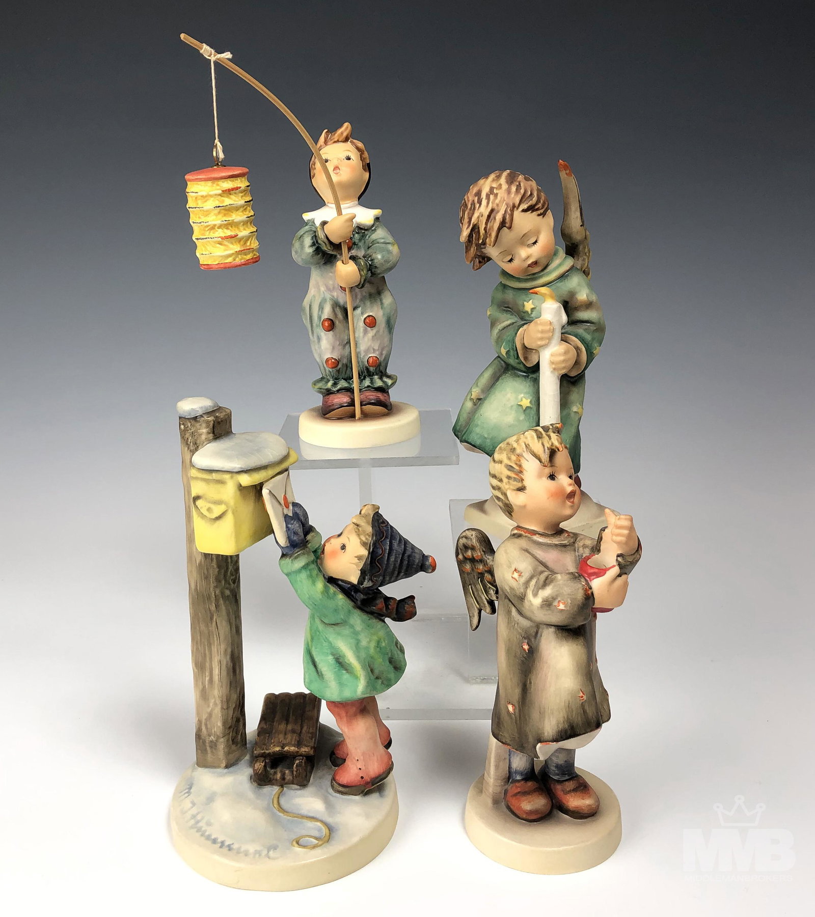 Estate Collection 4 Hummel German Ceramic Figurine (1 of 11)