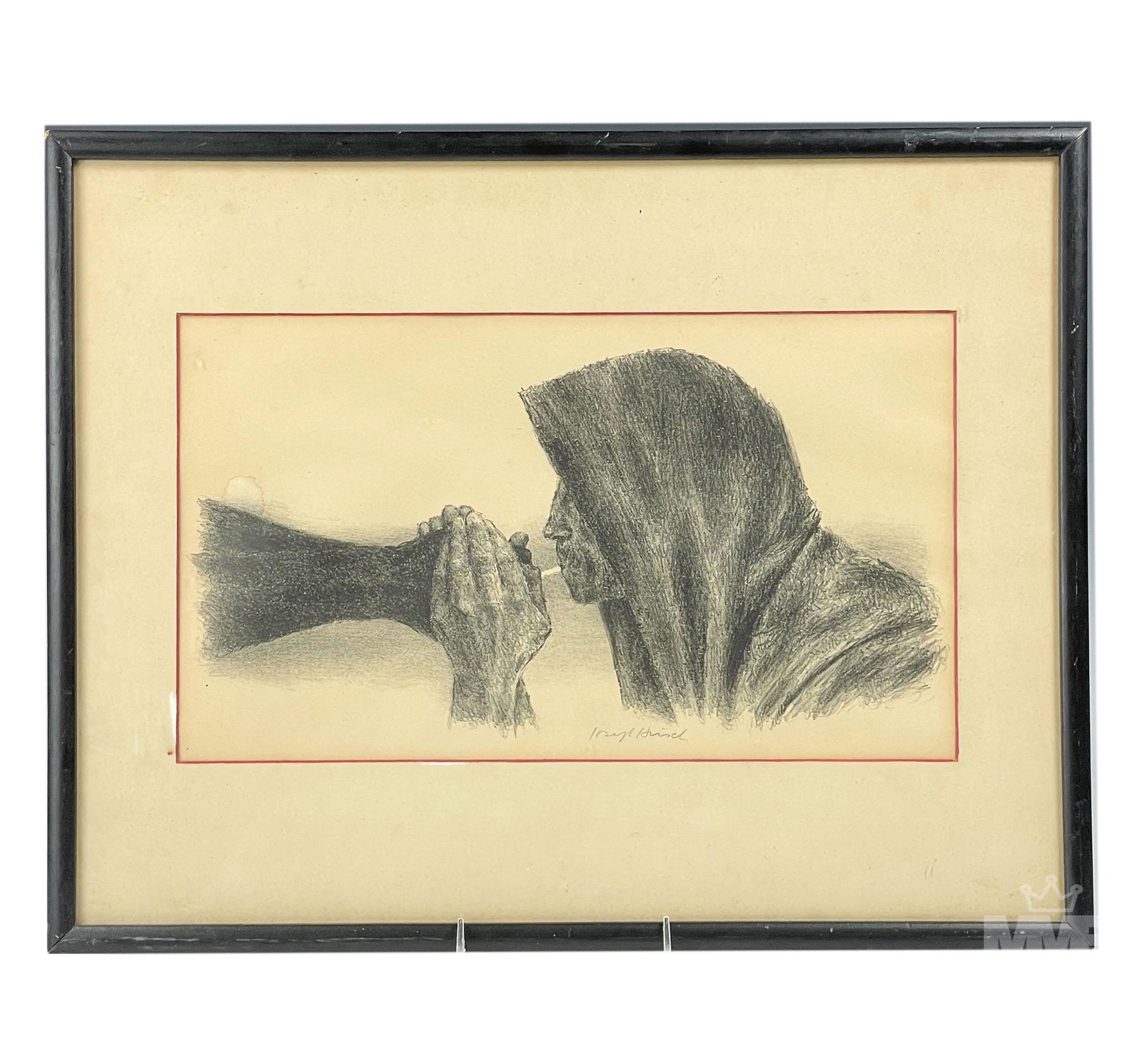 Joseph Hirsch 1910-1981 Signed Survivor Lithograph (1 of 7)