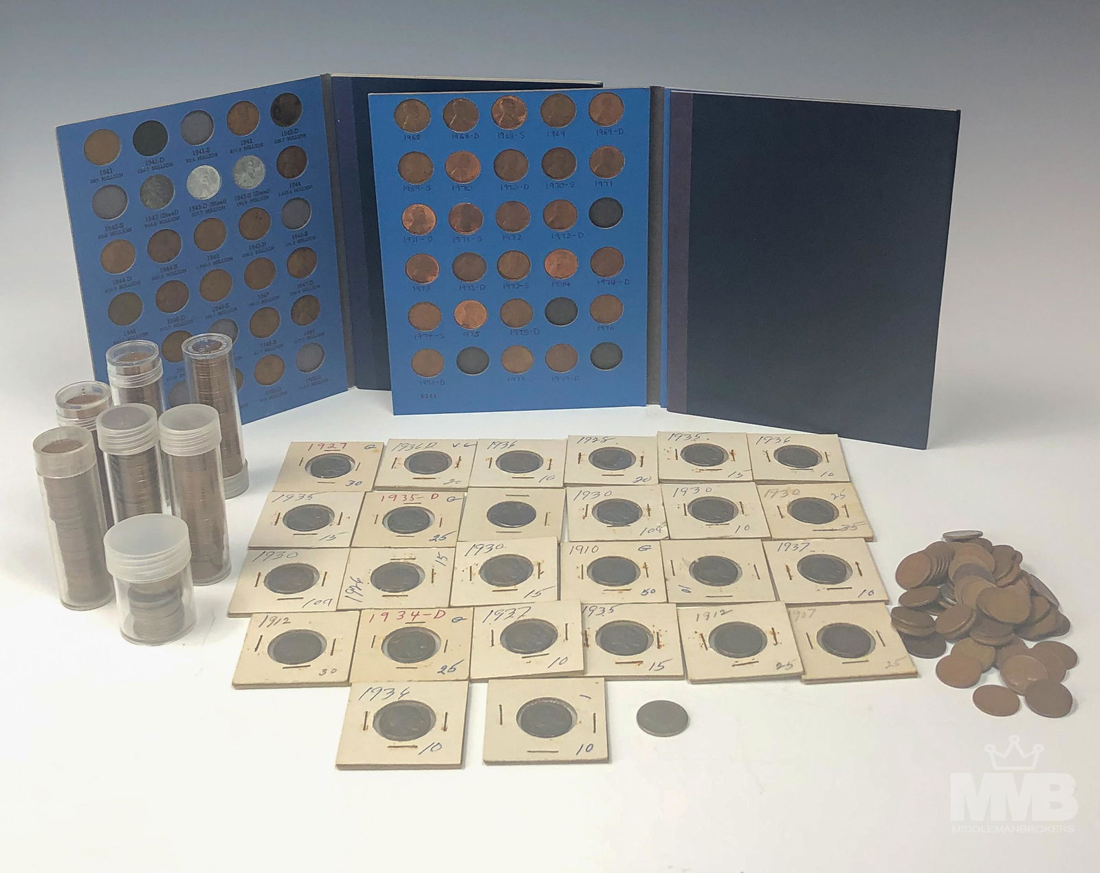 Estate Collection Lot US Currency Penny & Nickels (1 of 13)