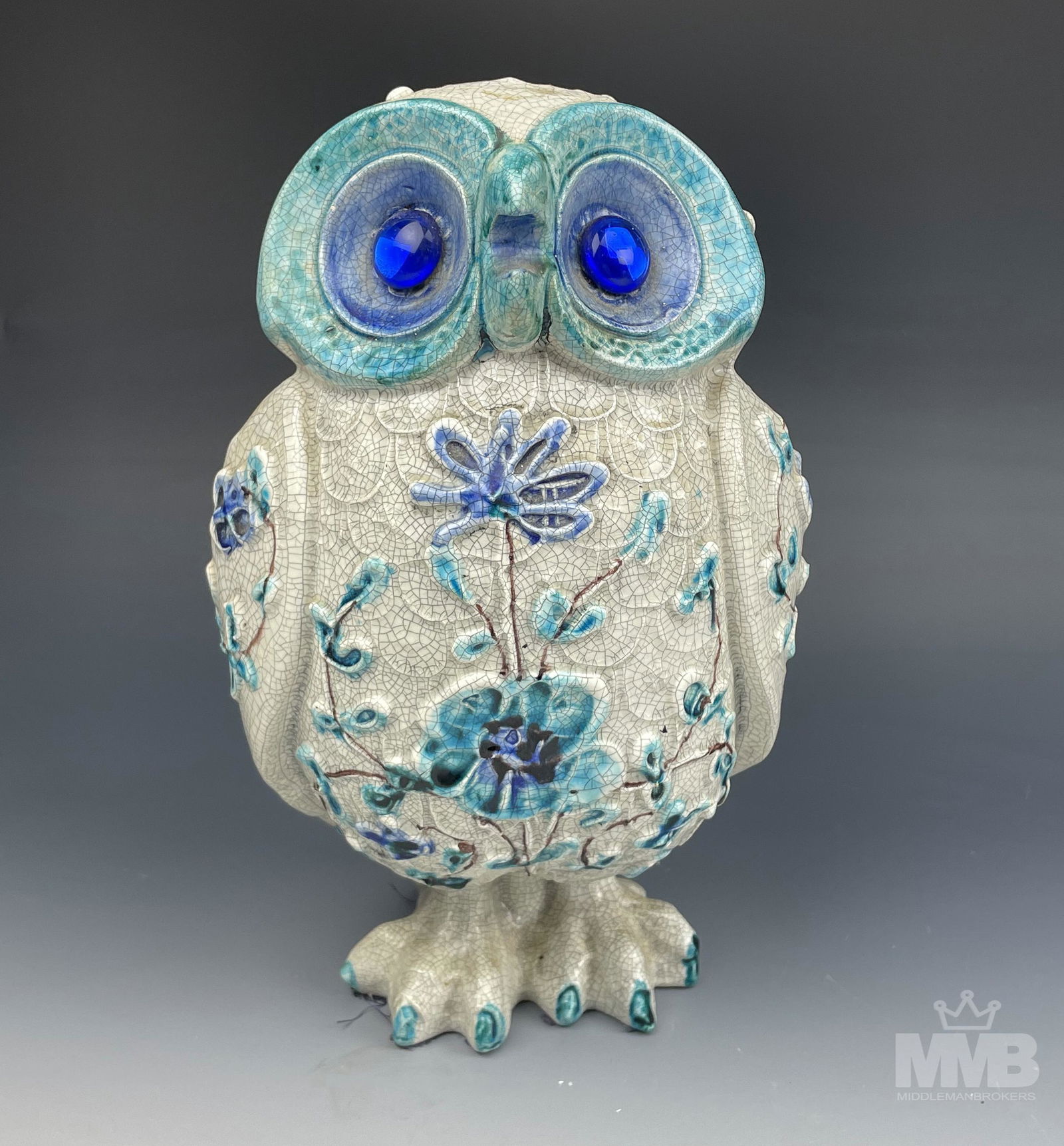 Mid Century Modern Ceramic Wise Owl Sculpture (1 of 6)