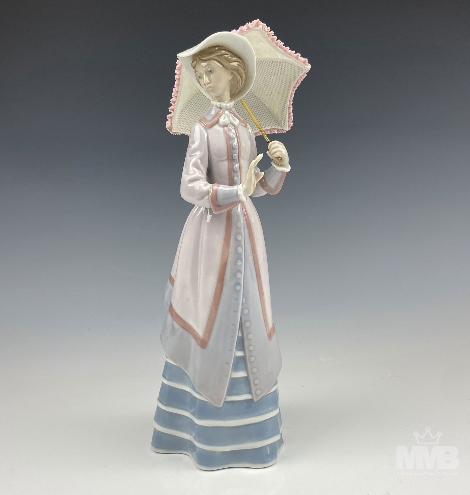 Lladro Spain Parisian Lady # 5321 Figurine w/ Box (1 of 4)