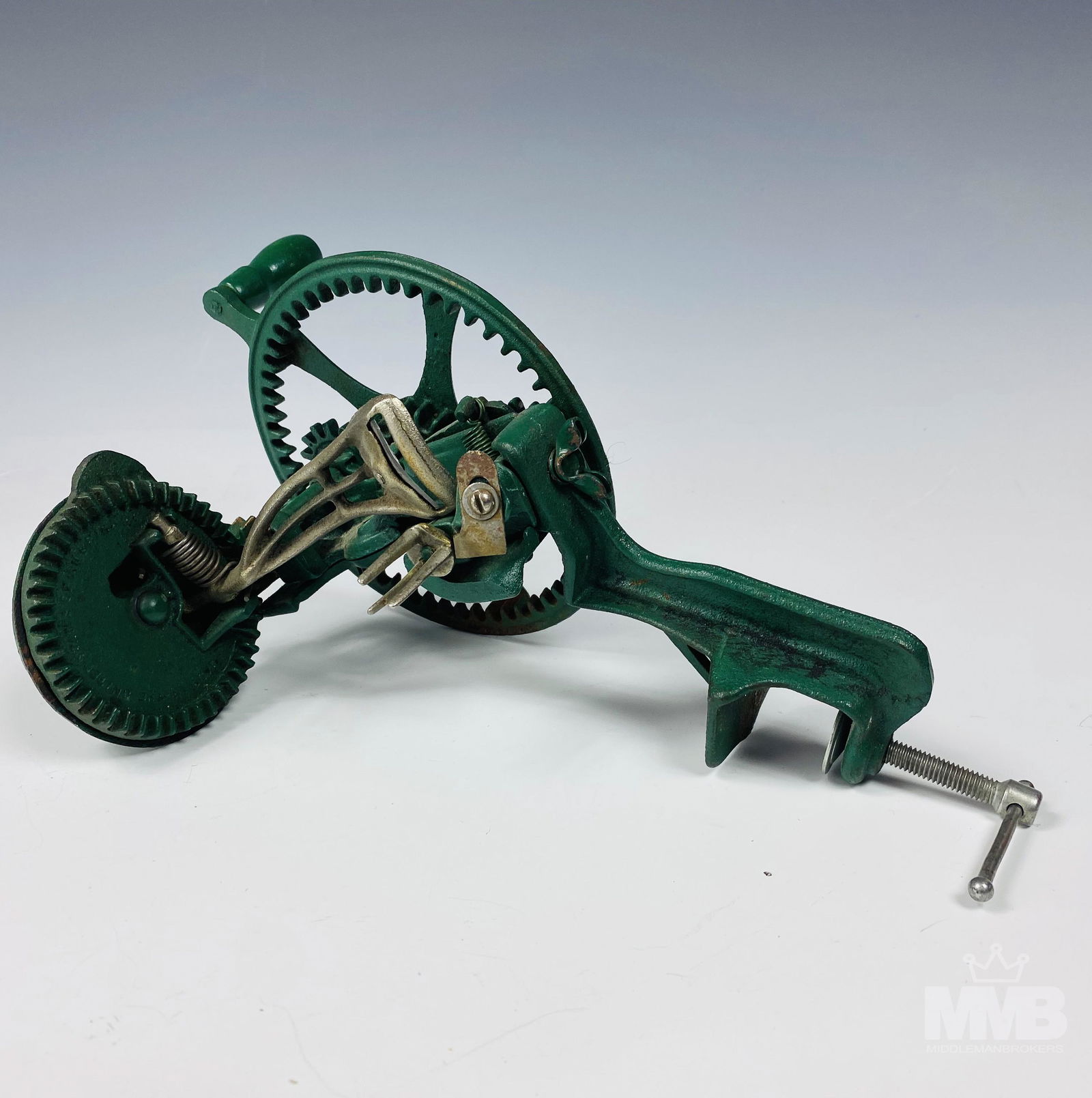 Antique 19th C Cast Iron Apple Peeler Slicer Corer (1 of 8)