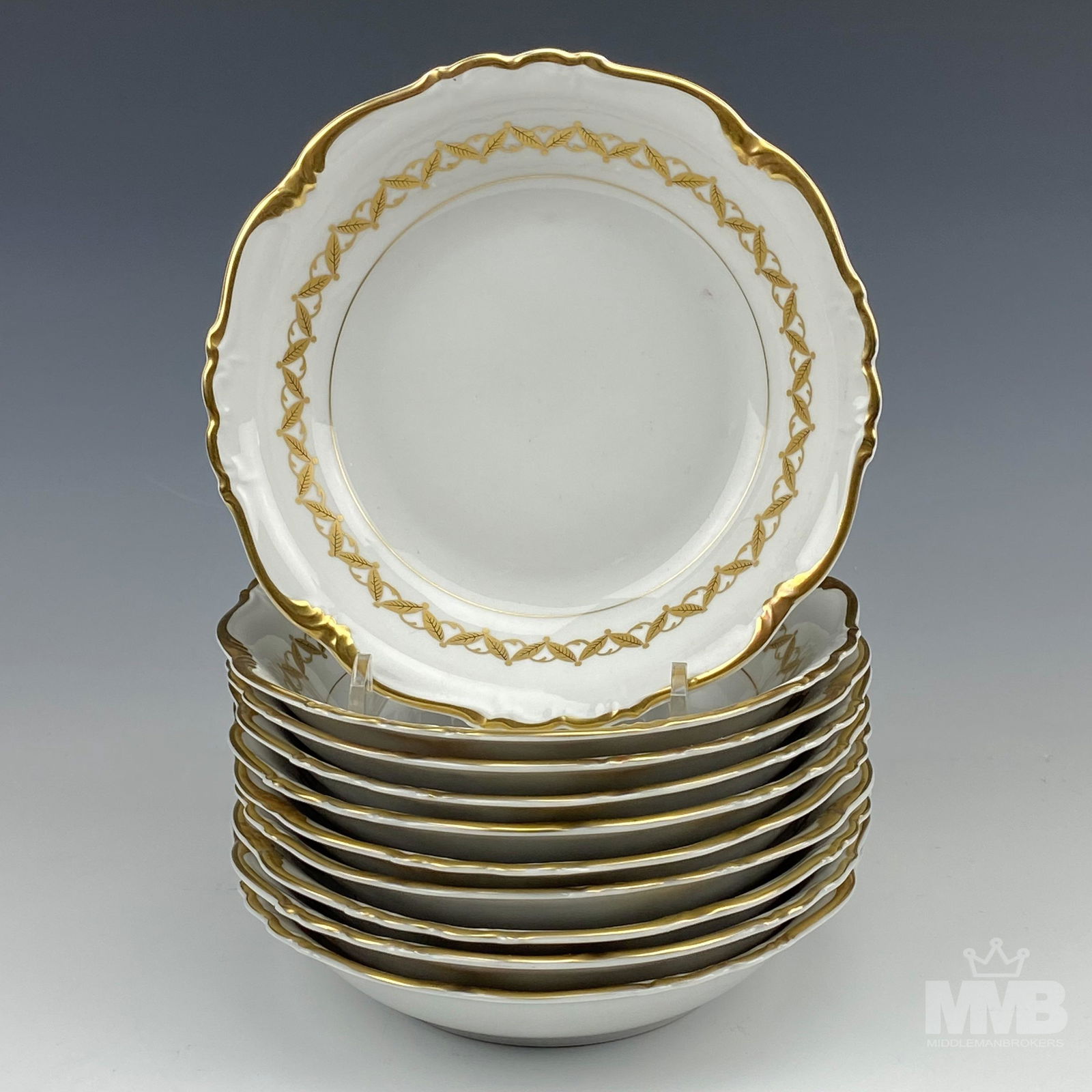10 Edelstein Maria Theresia Porcelain Soup Bowls (1 of 5)