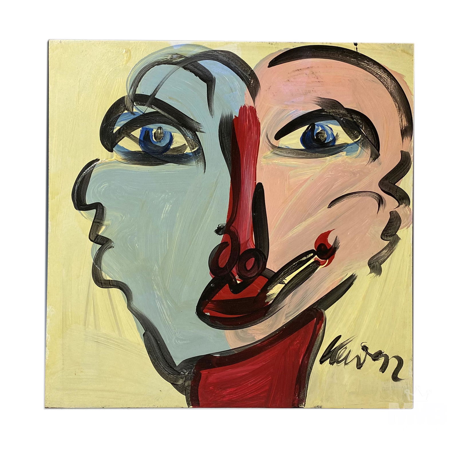 Peter Keil (German, b.1942) Portrait Oil Painting (1 of 5)