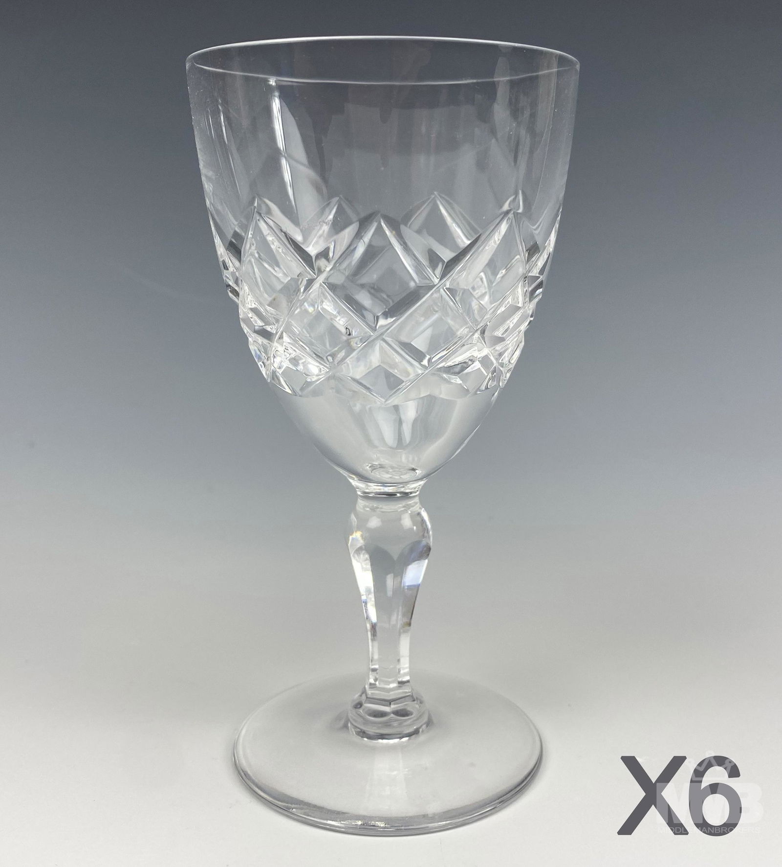 Orrefors Crystal Karolina Sherry Barware Glasses 6 (1 of 4)