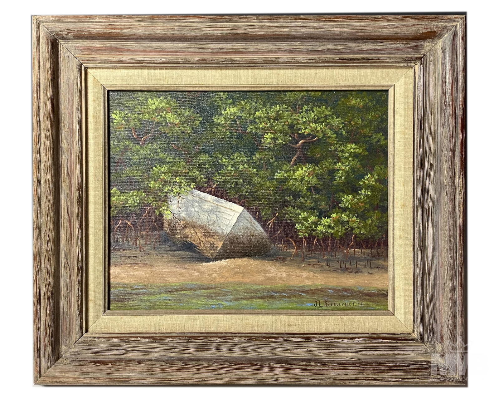 Jackie Schindehette Florida Mangrove Oil Painting (1 of 6)