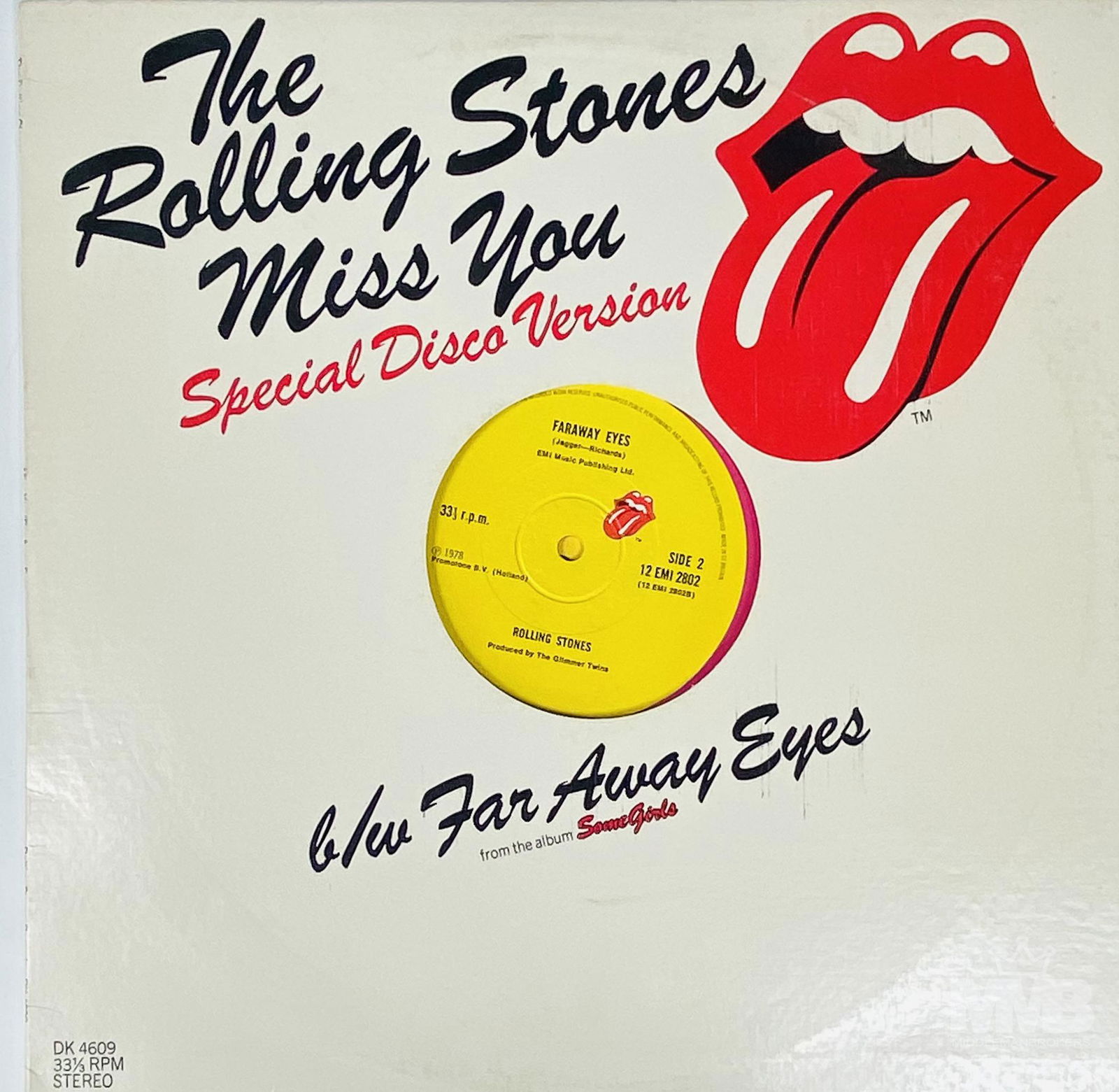 The Rolling Stones Miss You 2 Vinyl LP Pink Record (1 of 6)