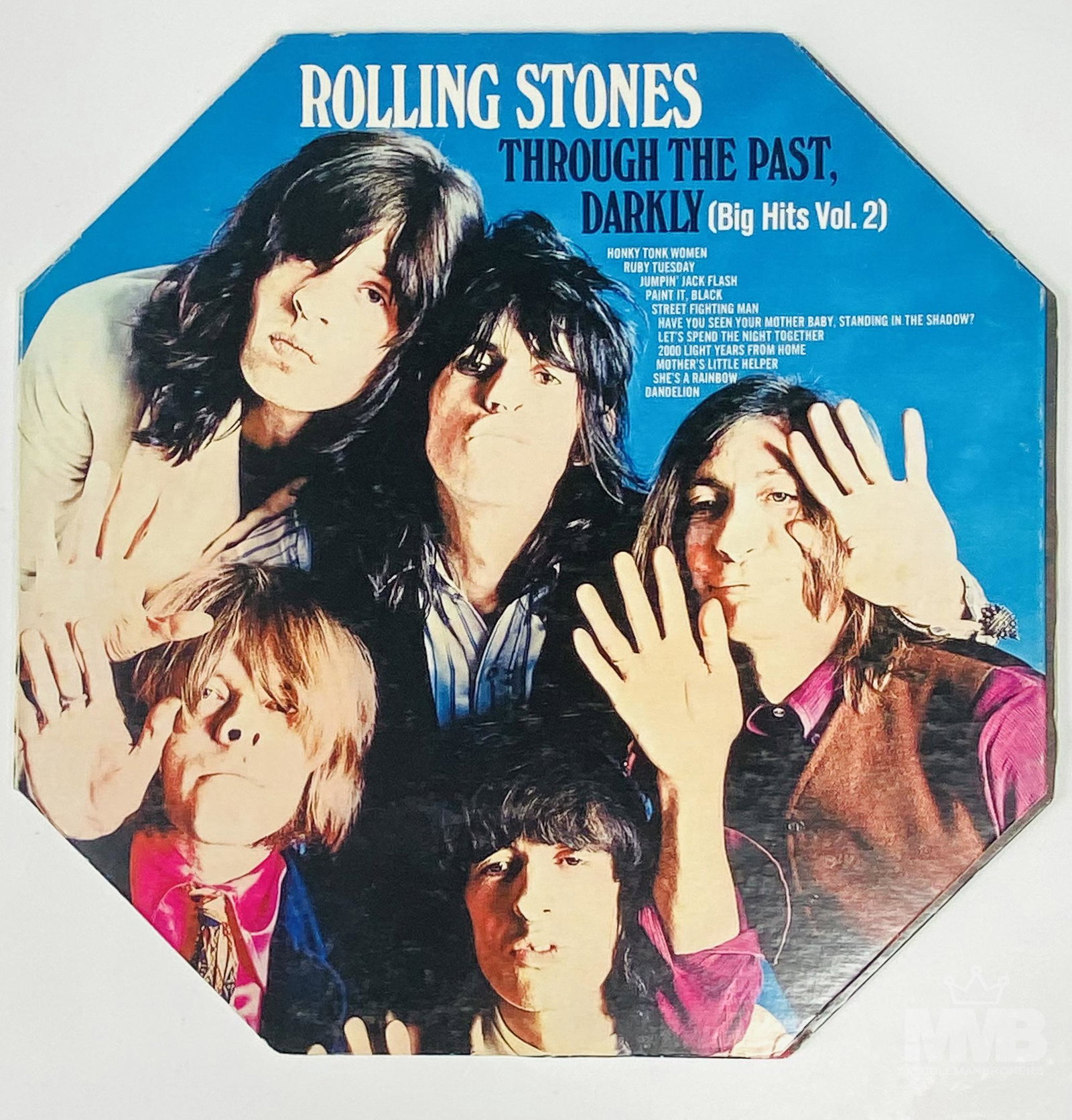 The Rolling Stones Through The Past Darkly Vol 2: This album by the UK rock band The Rolling Stones was released in 1969 by Decca Records Records in 1969 in Britain and London Records / ABKCO Records in the USA. This was the 2nd compilation album. Pr