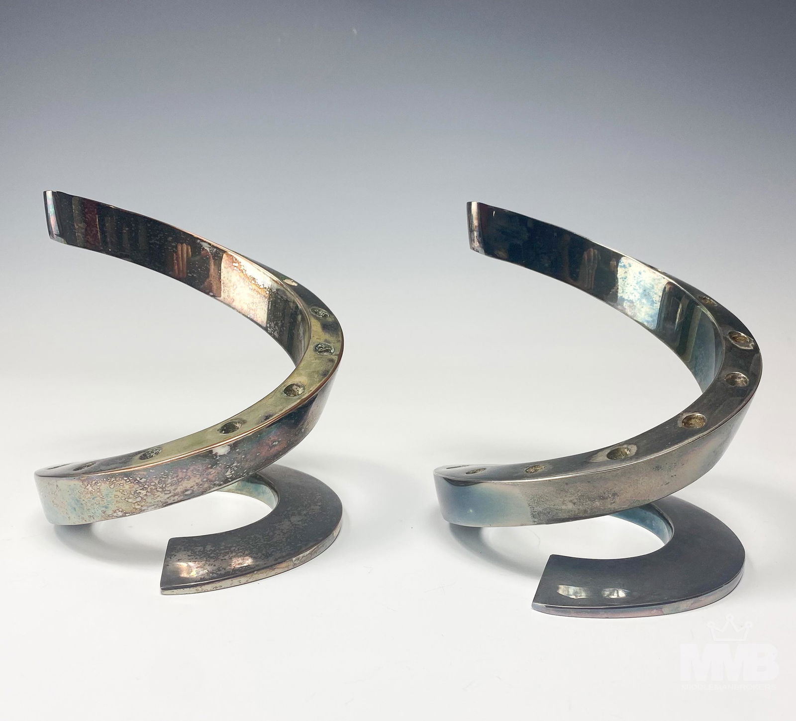 2 Dansk Designs French Silver Plate Candleholders (1 of 5)