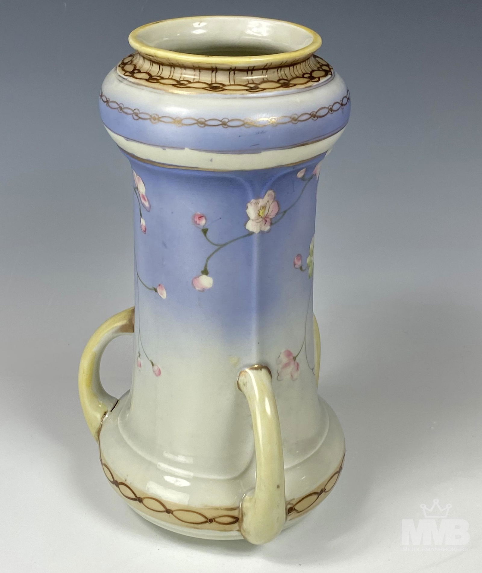 Imperial Nippon Hand Painted Porcelain Floral Vase (1 of 7)