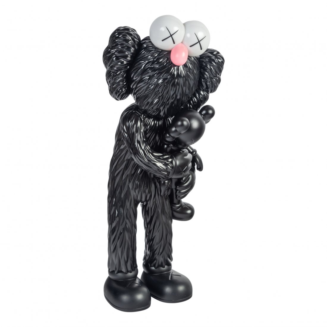 TAKE Black Vinyl Figurine Toy Sculpture after Kaws (1 of 5)