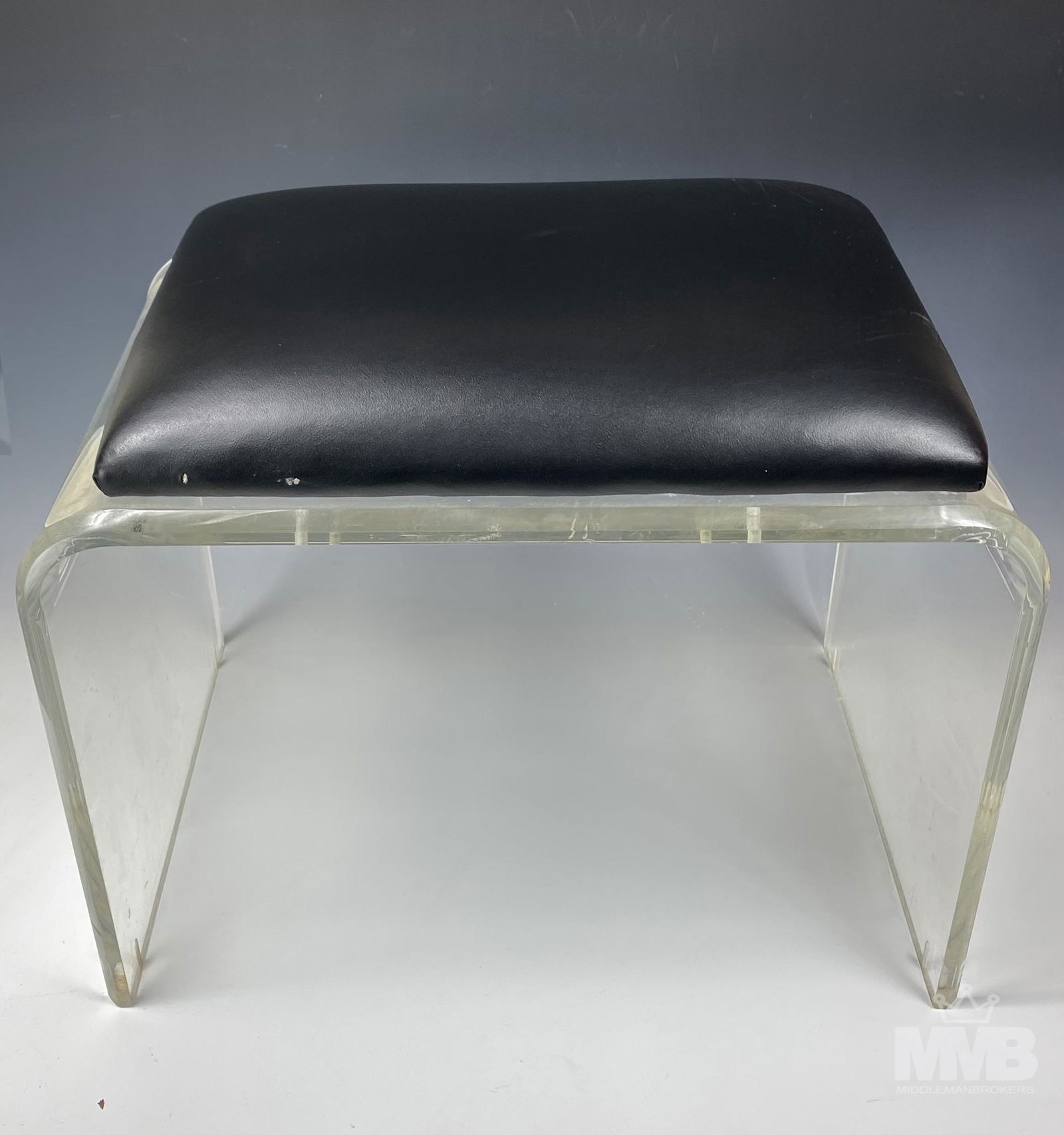 Waterfall vanity sale stool