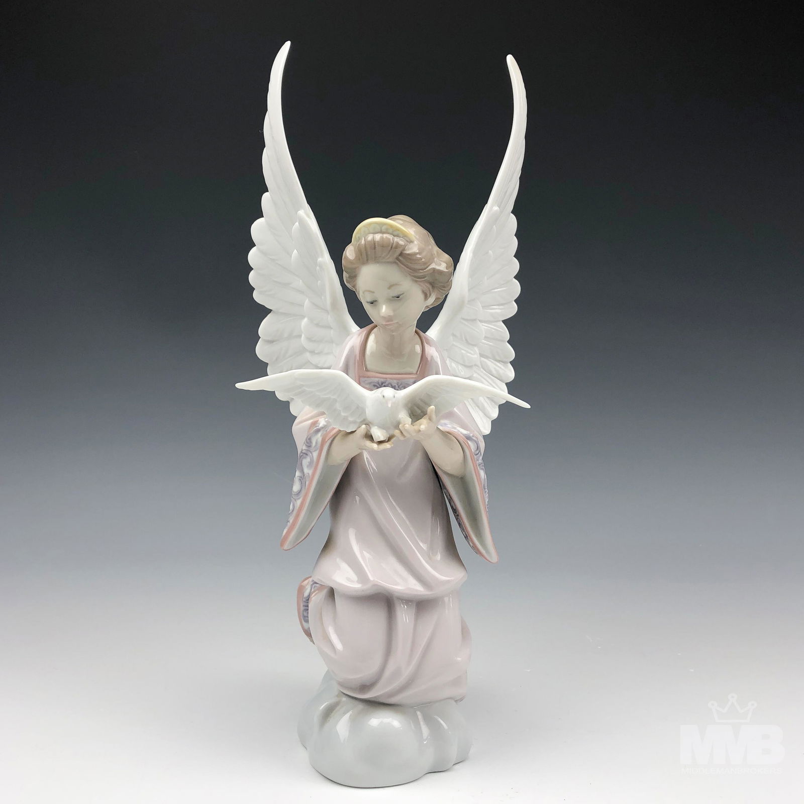 Lladro Angel of Peace # 6131 Porcelain Figurine (1 of 4)