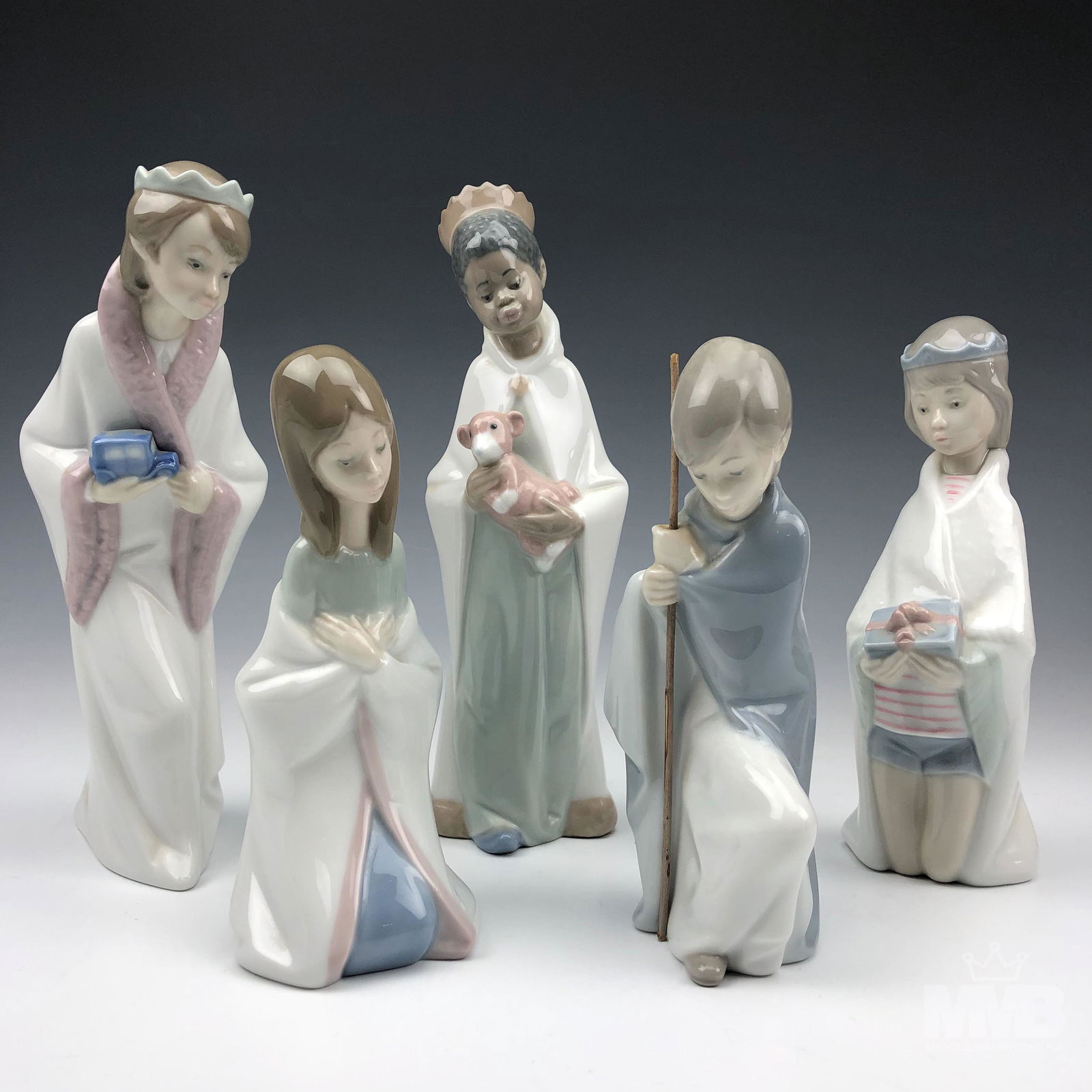 5 Lladro Children's Nativity Christmas Figurines (1 of 4)