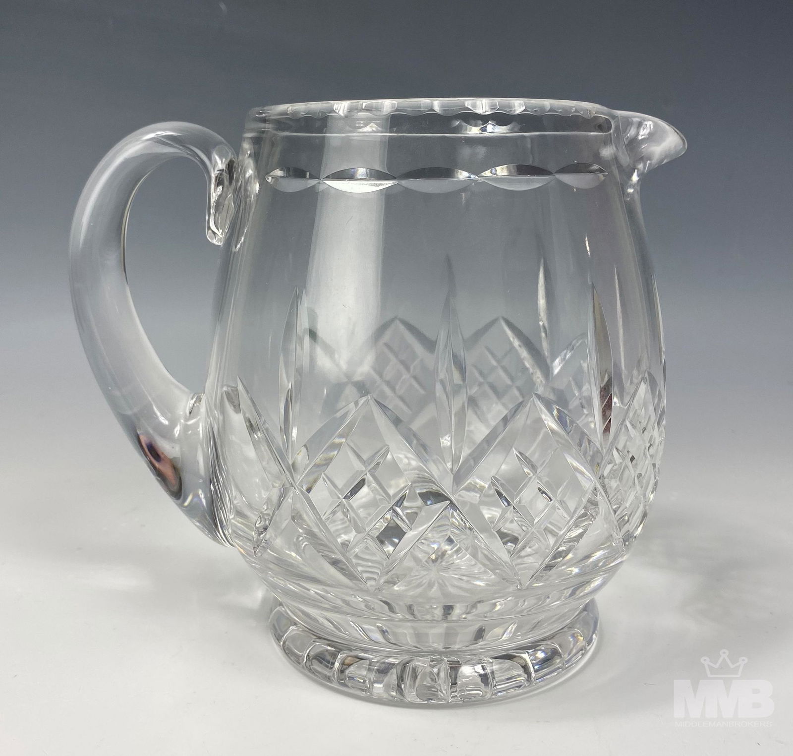 Stuart English Crystal Glass Glengarry Pitcher Jug (1 of 5)