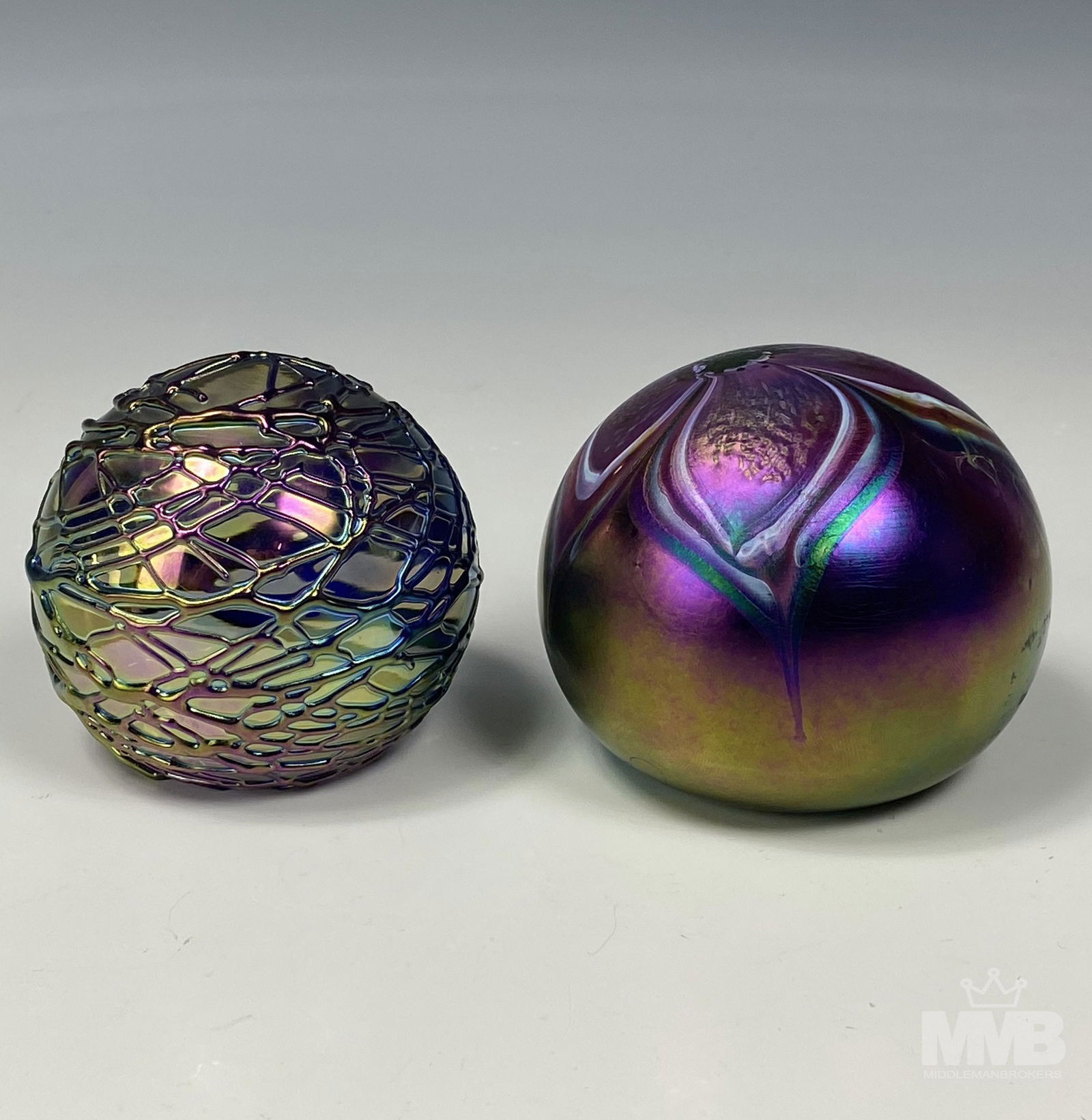 Mount St Helen & Glass House Designer Paperweights (1 of 4)