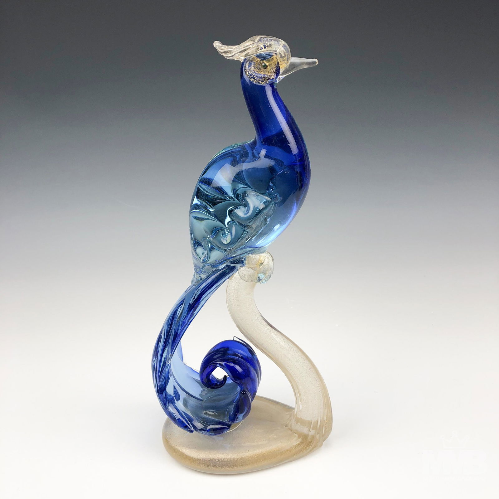 Murano Italian Art Glass Pheasant Bird Sculpture (1 of 4)