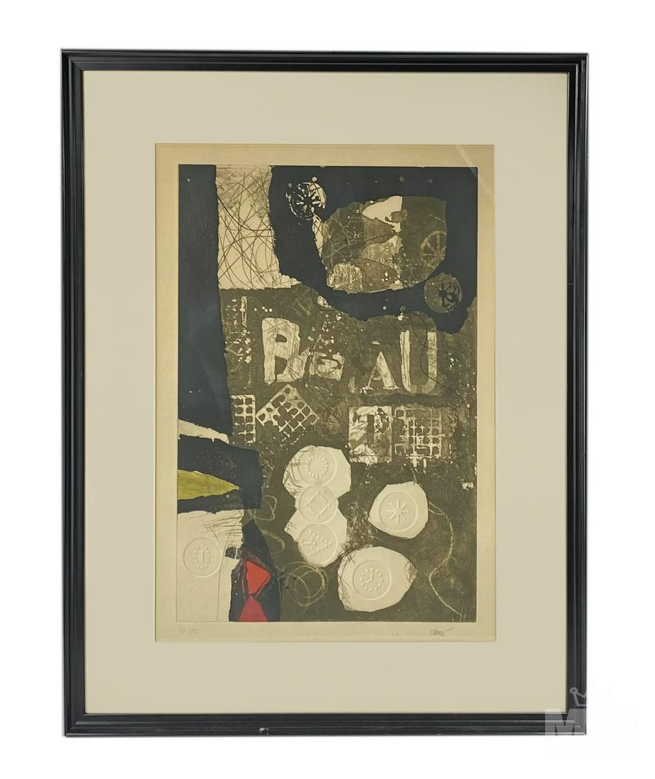 Antoni Clave Sanmartin 1913-2005 L/E Etching Print (1 of 6)