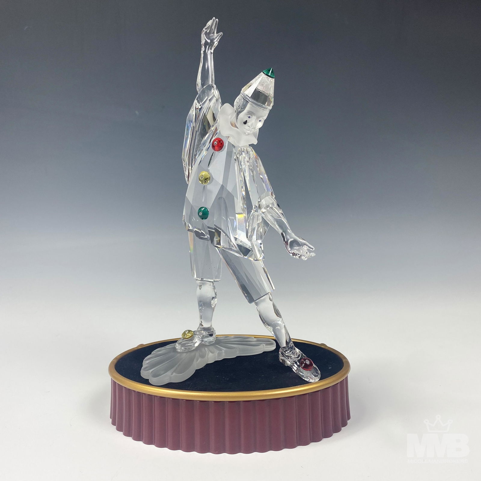 Swarovski Crystal Masquerade Pierrot Figurine (1 of 7)