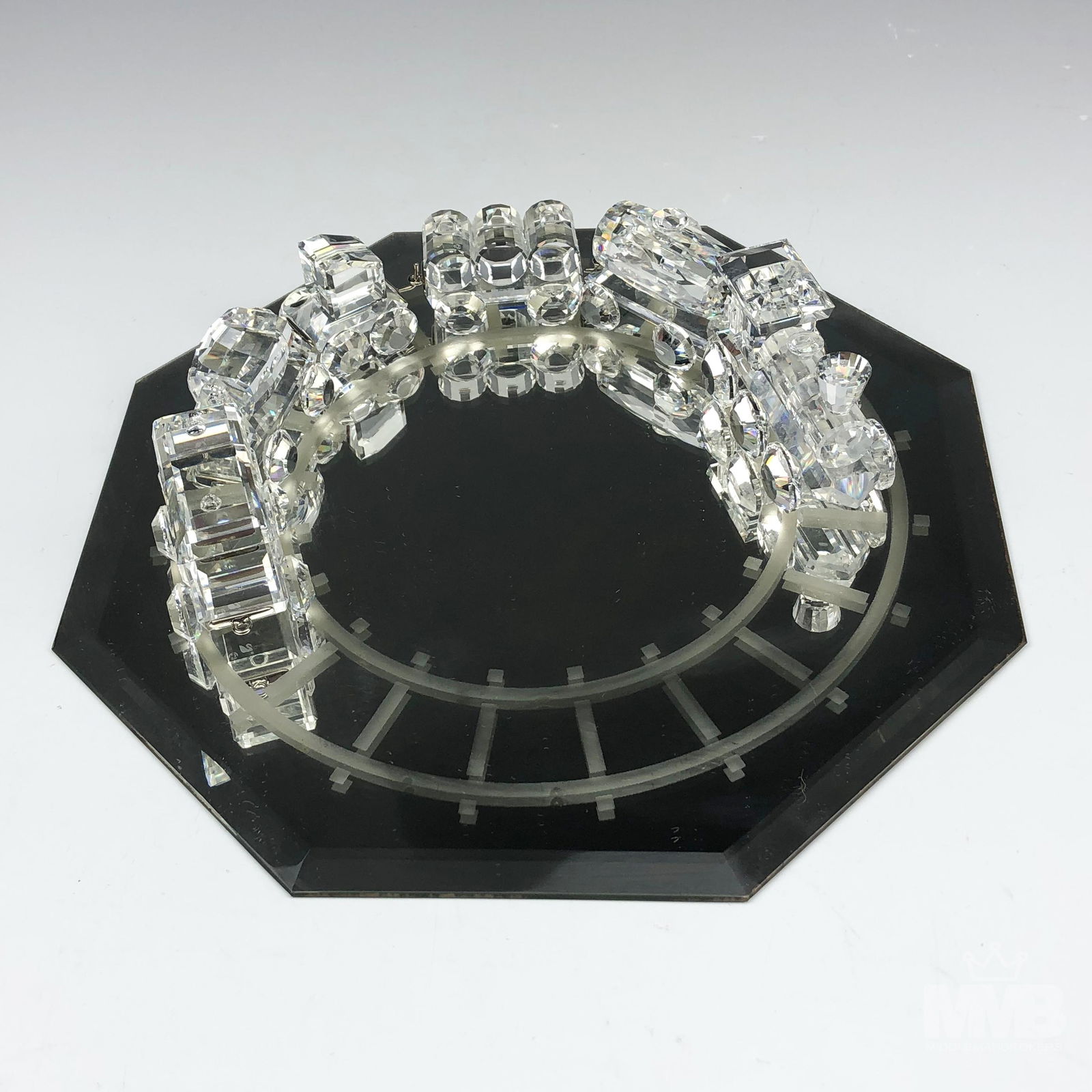 Swarovski Austrian Crystal Train Set Mirror Track (1 of 4)